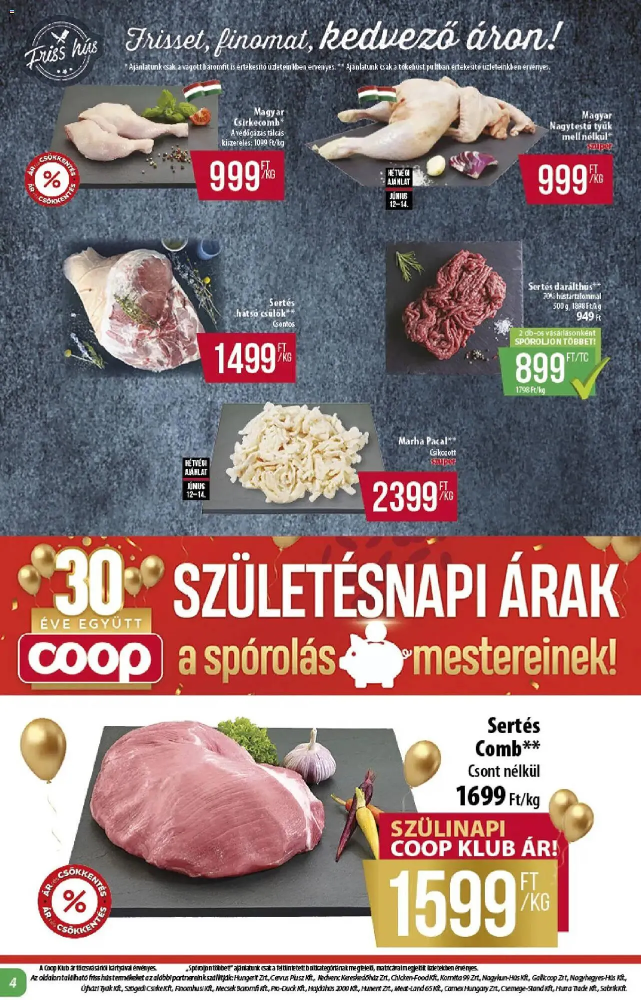 Katalógus Coop akciós újság június 12.-tól június 18.-ig 2025. - Oldal 4