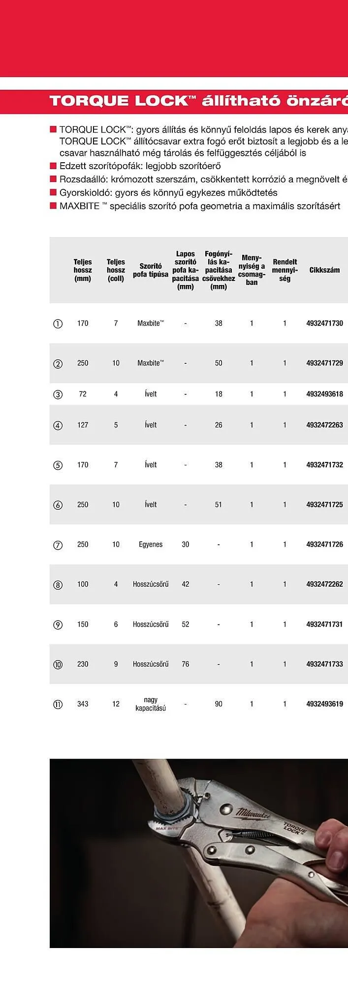 Katalógus Milwaukee akciós újság szeptember 16.-tól december 31.-ig 2025. - Oldal 480