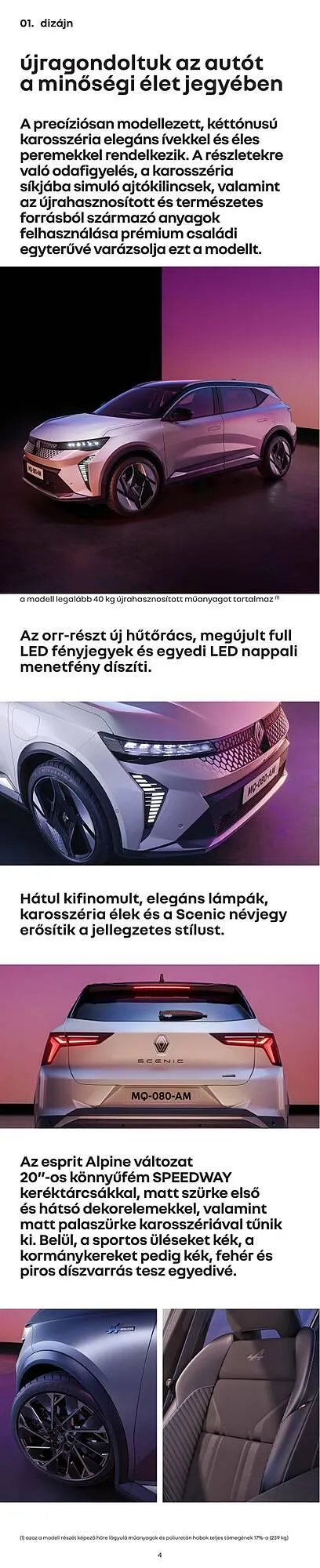 Katalógus Renault Scenic E-TECH akciós újság július 4.-tól december 31.-ig 2024. - Oldal 4