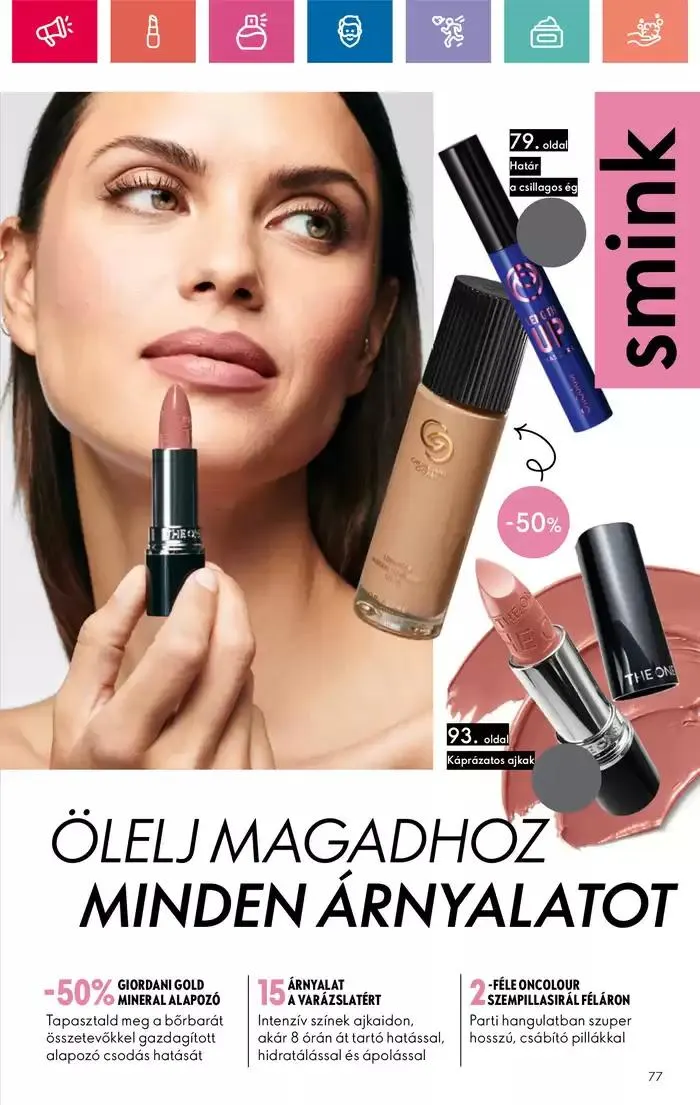Katalógus ORIFLAME akciós december 29.-tól január 12.-ig 2025. - Oldal 77