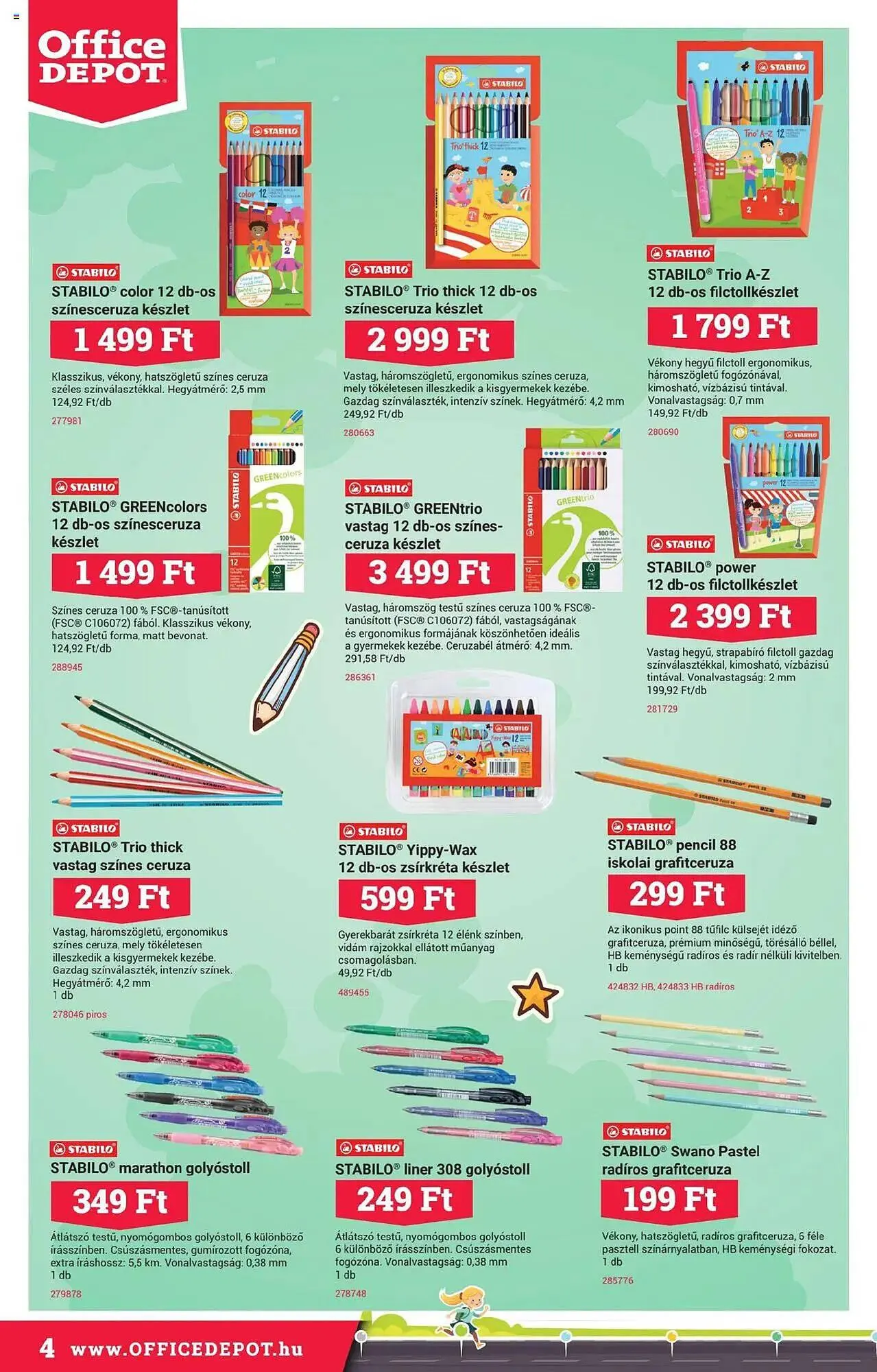 Katalógus Office Depot akciós újság augusztus 11.-tól szeptember 14.-ig 2025. - Oldal 4