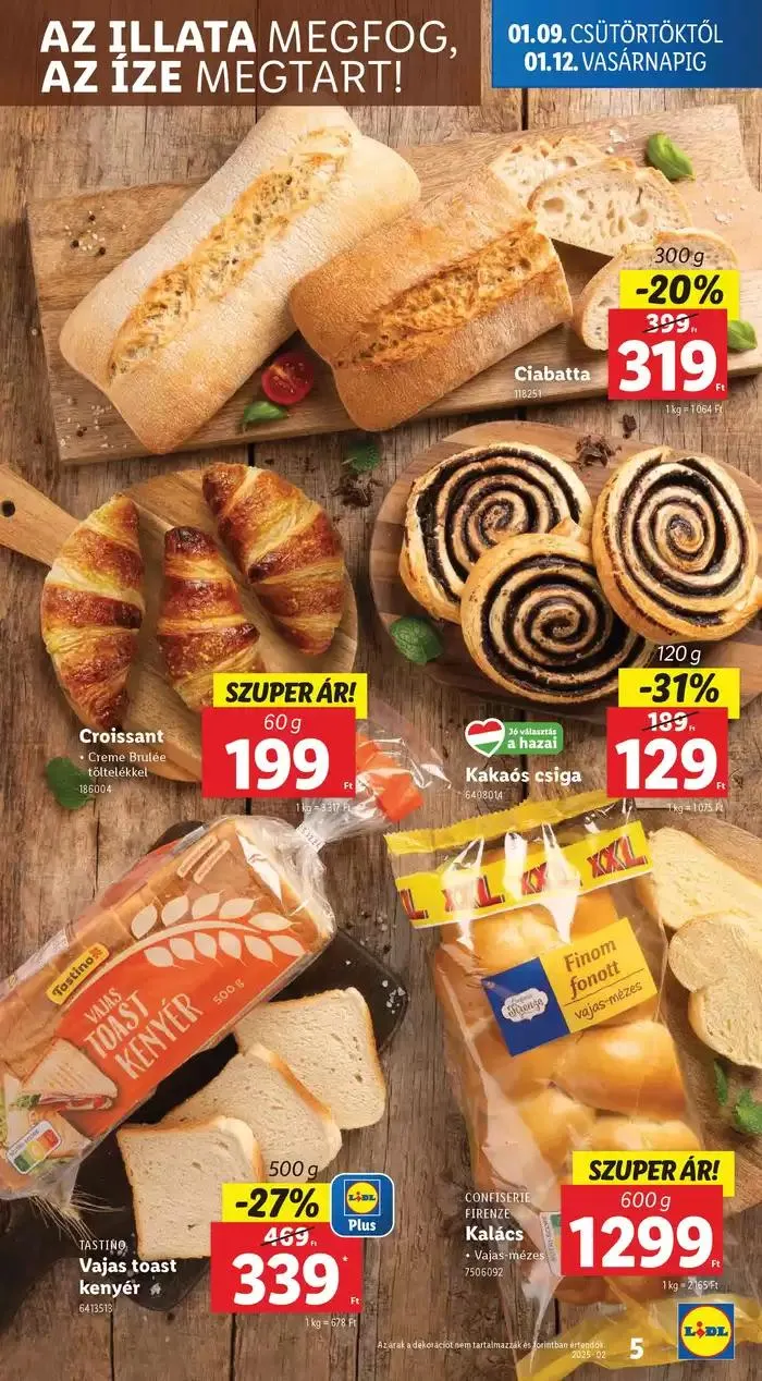 Katalógus Akciós újság – 02. hét január 9.-tól január 15.-ig 2025. - Oldal 5