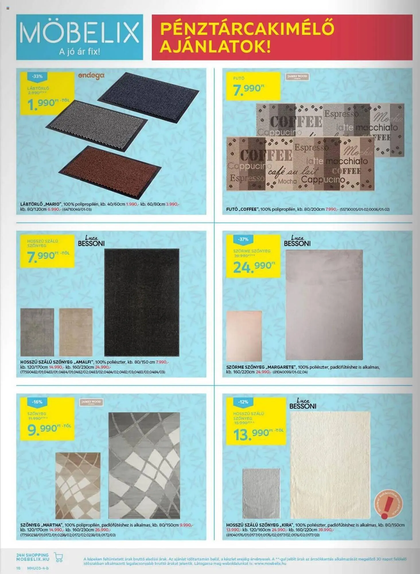 Katalógus Möbelix akciós újság március 18.-tól március 31.-ig 2024. - Oldal 18