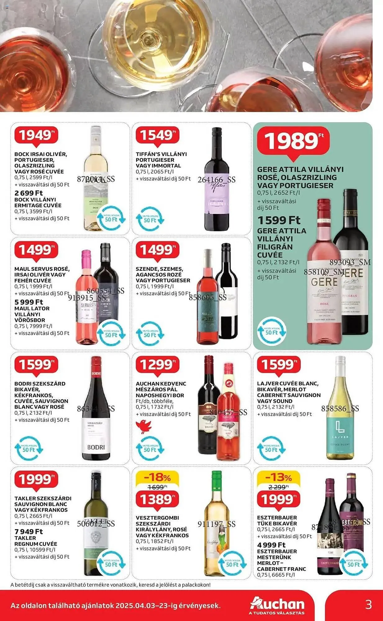 Katalógus Auchan akciós újság április 3.-tól április 9.-ig 2025. - Oldal 3