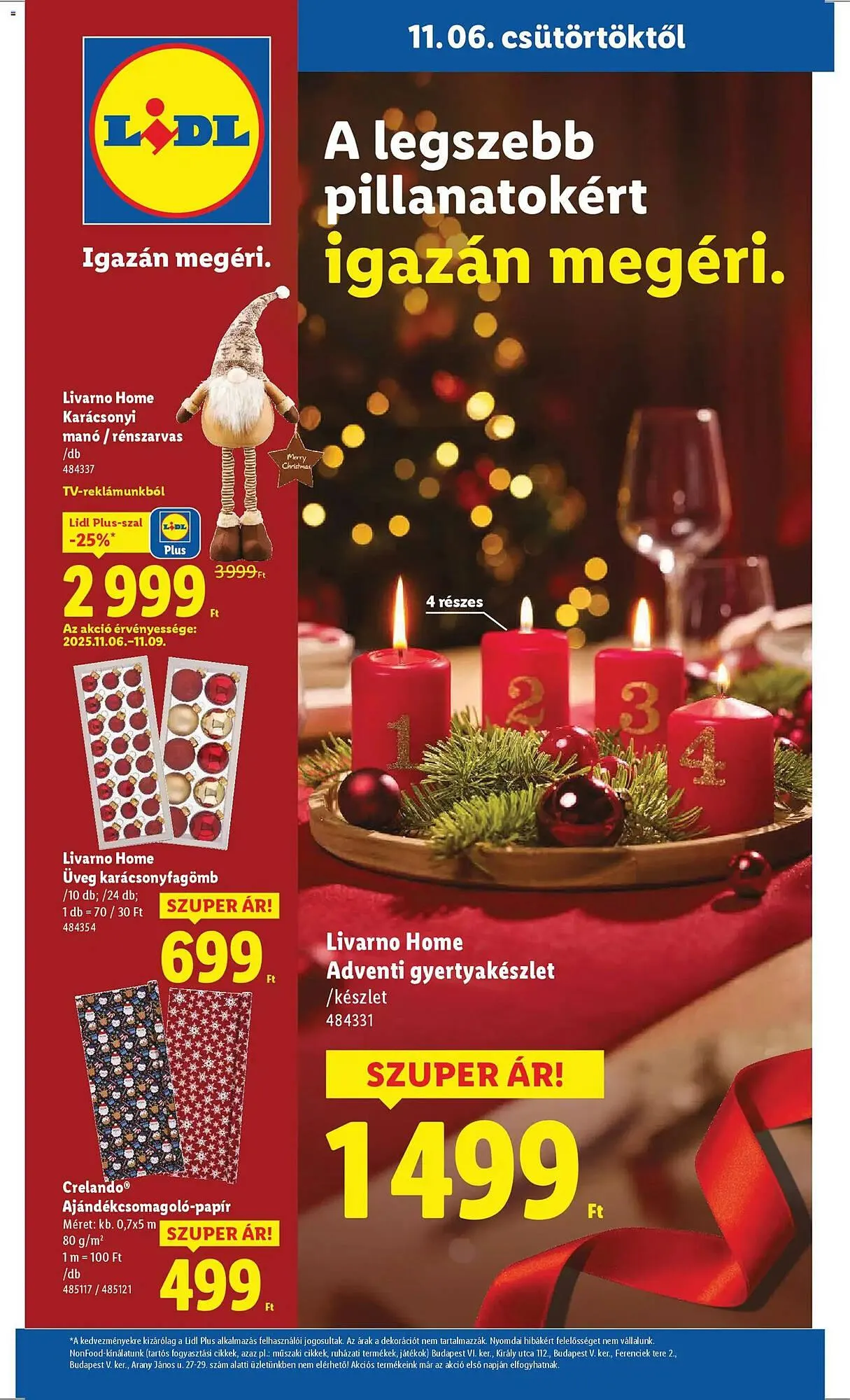 Lidl akciós újság - 1