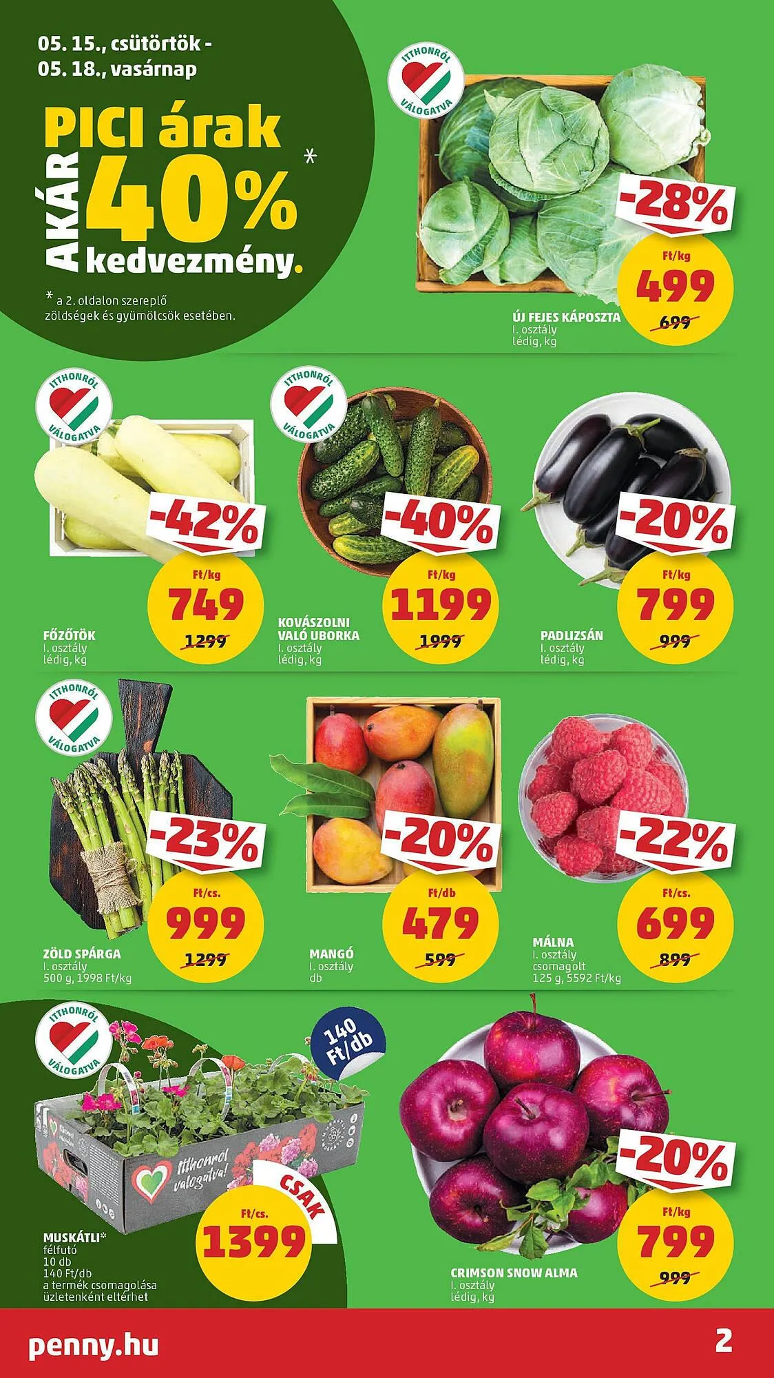 Katalógus PENNY akciós újság május 15.-tól május 21.-ig 2025. - Oldal 2