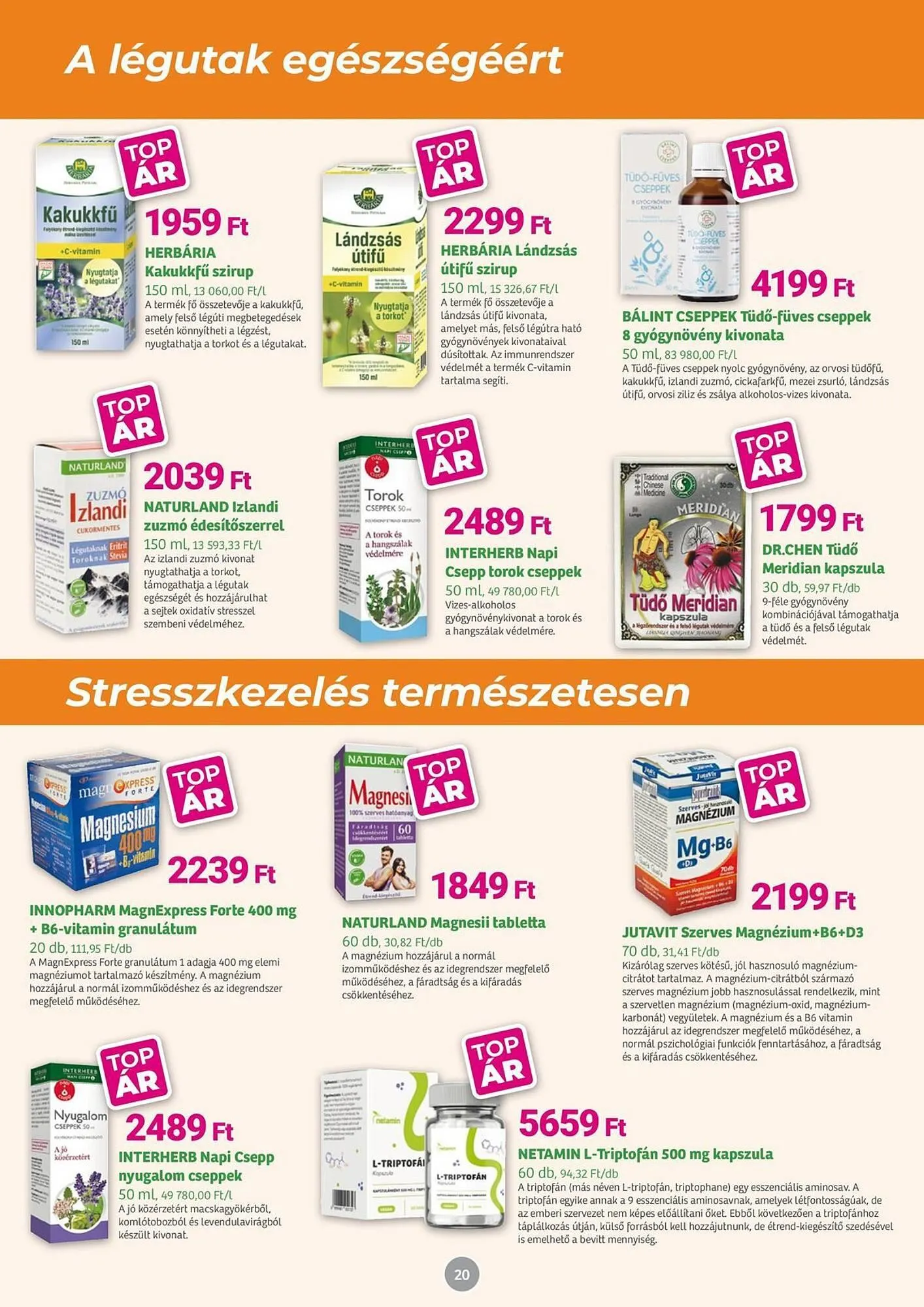 Katalógus Herbaház akciós újság február 2.-tól március 3.-ig 2026. - Oldal 20