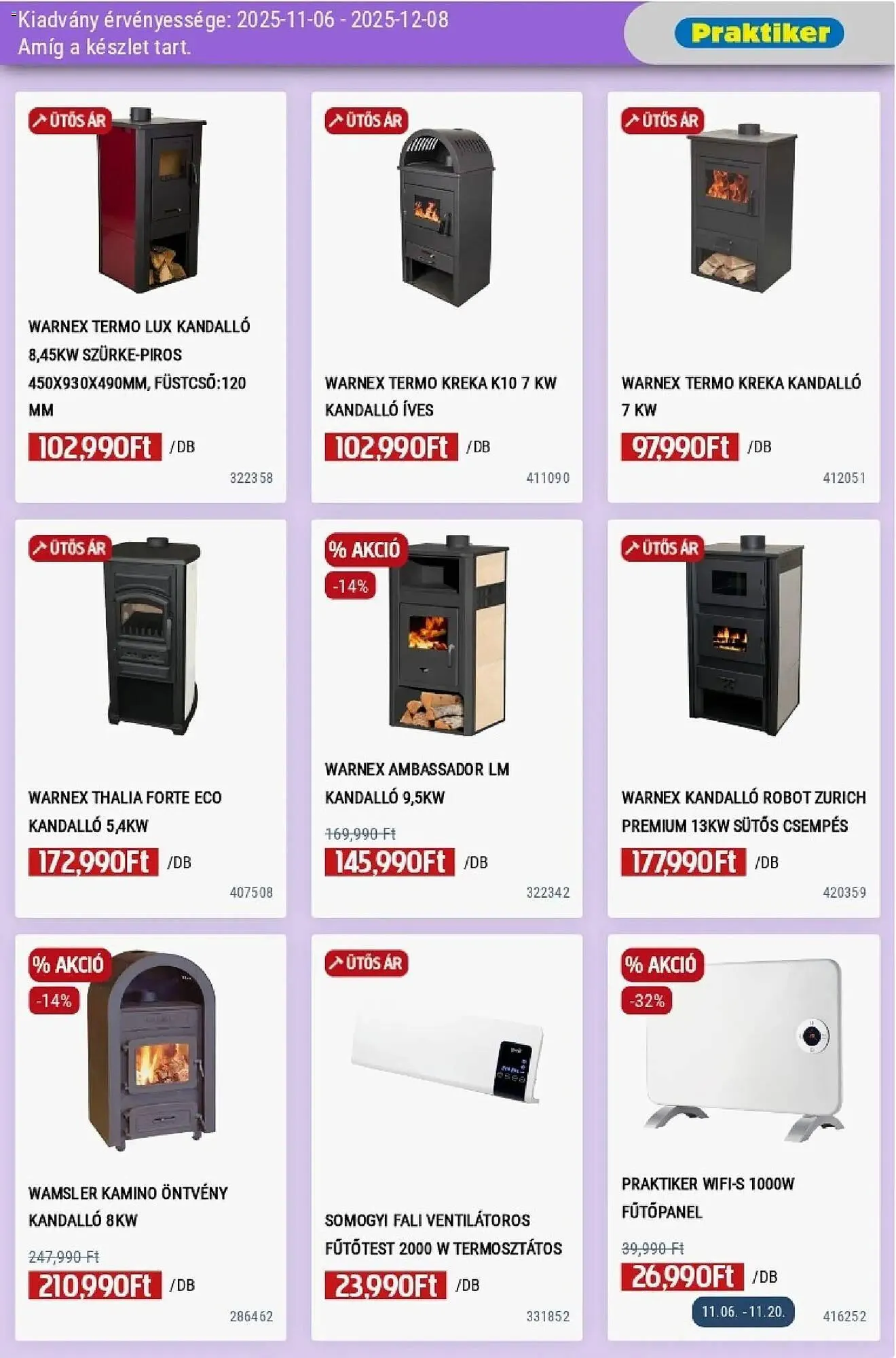 Katalógus Praktiker akciós újság november 6.-tól december 8.-ig 2025. - Oldal 5