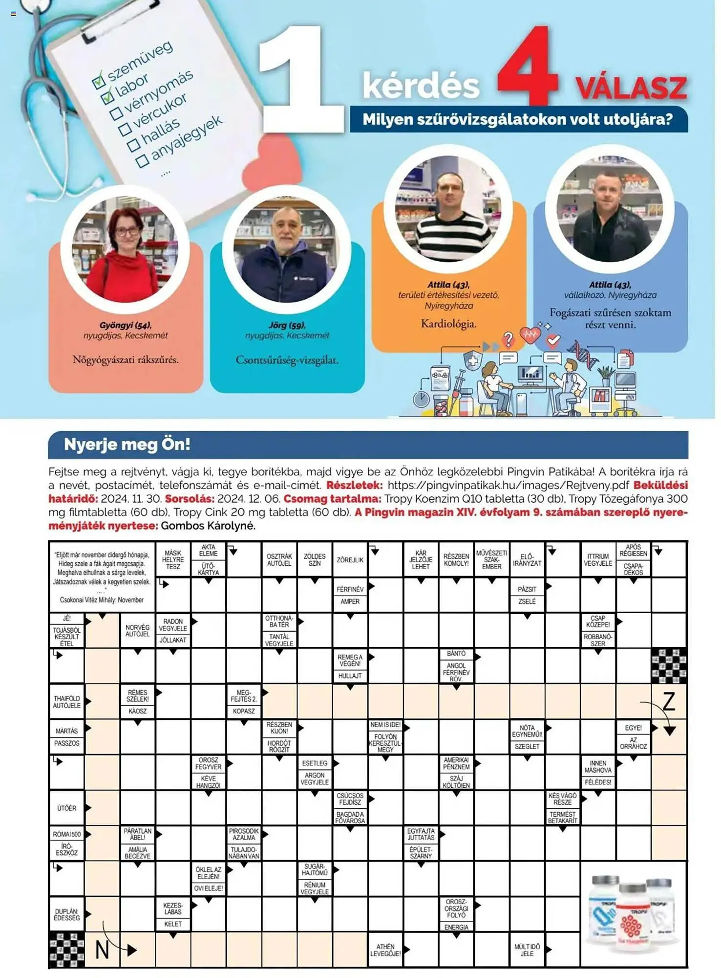 Katalógus Pingvin Patika akciós újság november 1.-tól november 30.-ig 2024. - Oldal 23