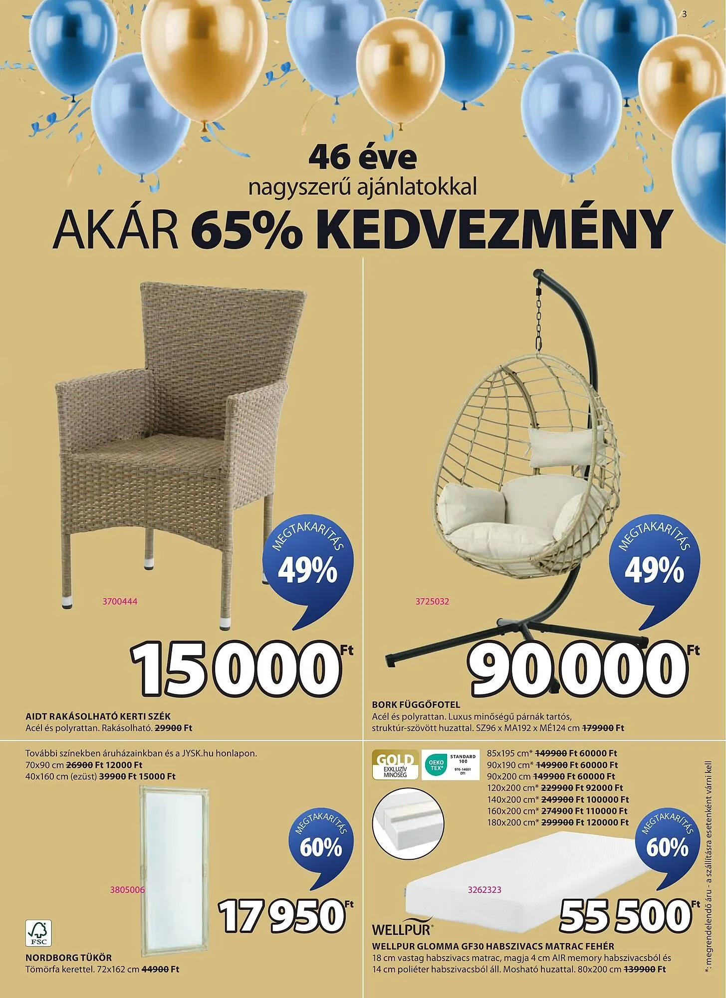 Katalógus JYSK akciós újság április 9.-tól április 13.-ig 2025. - Oldal 3