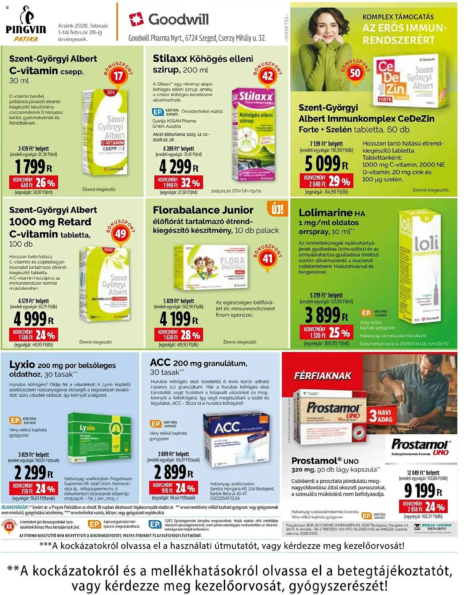 Katalógus Pingvin Patika akciós újság február 1.-tól február 28.-ig 2026. - Oldal 11