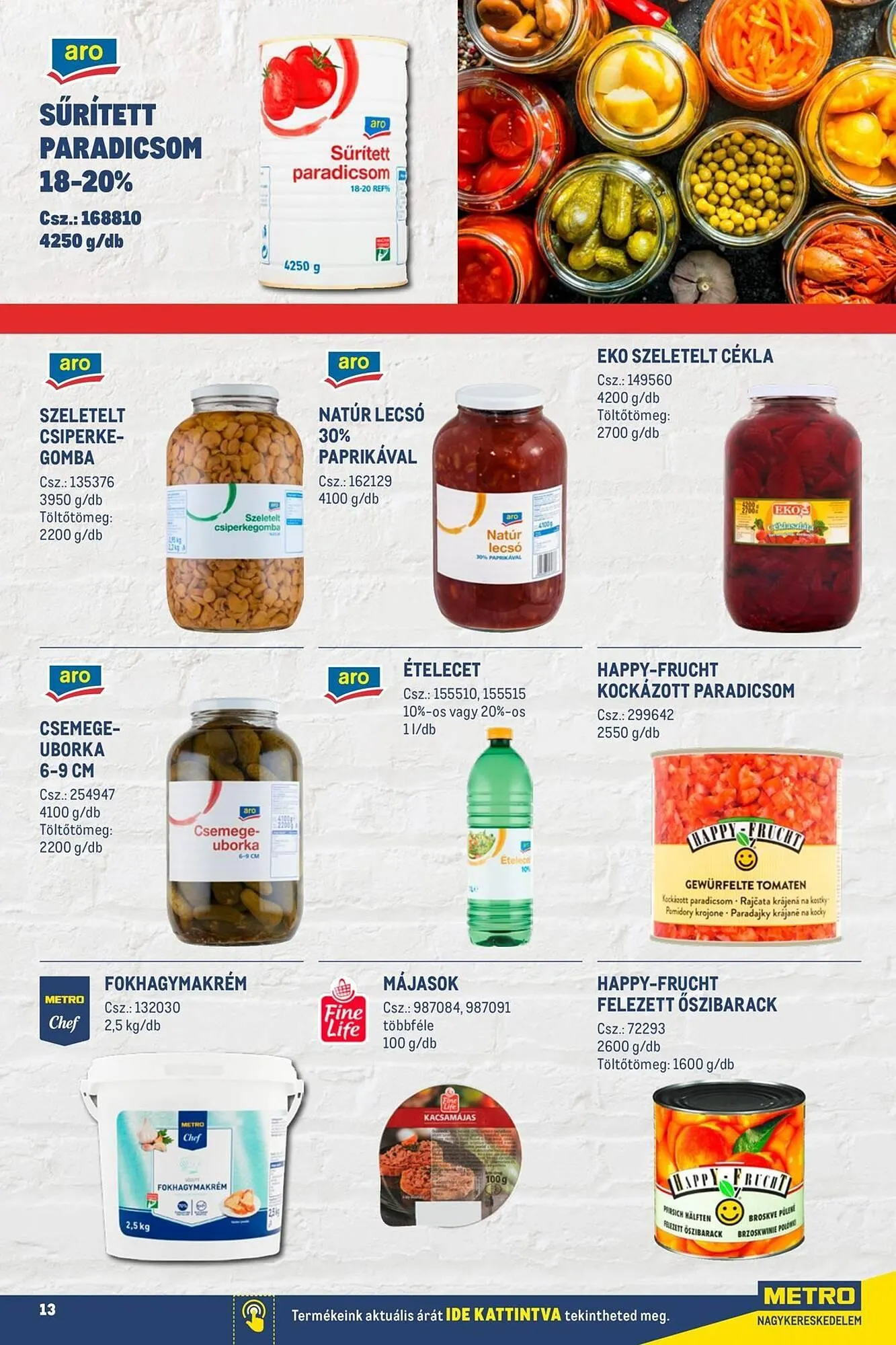 Katalógus Metro akciós újság január 14.-tól december 31.-ig 2025. - Oldal 13
