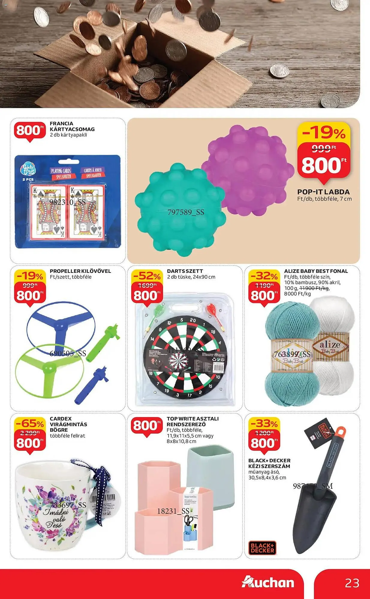 Katalógus Auchan akciós újság január 15.-tól február 4.-ig 2026. - Oldal 23