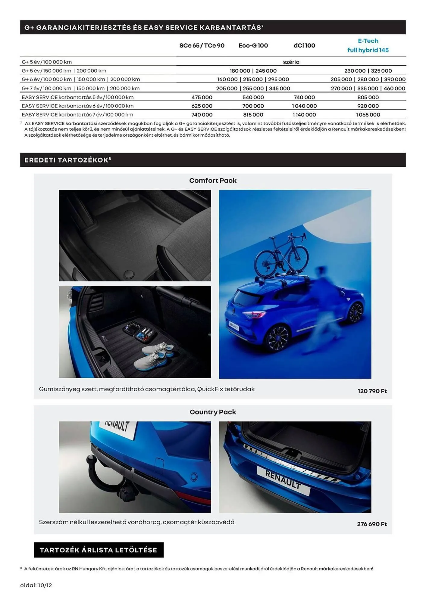 Katalógus Renault akciós újság március 11.-tól április 14.-ig 2025. - Oldal 10