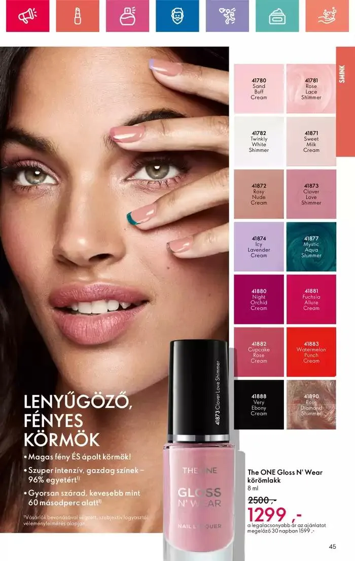 Katalógus ORIFLAME akciós október 20.-tól november 3.-ig 2024. - Oldal 45