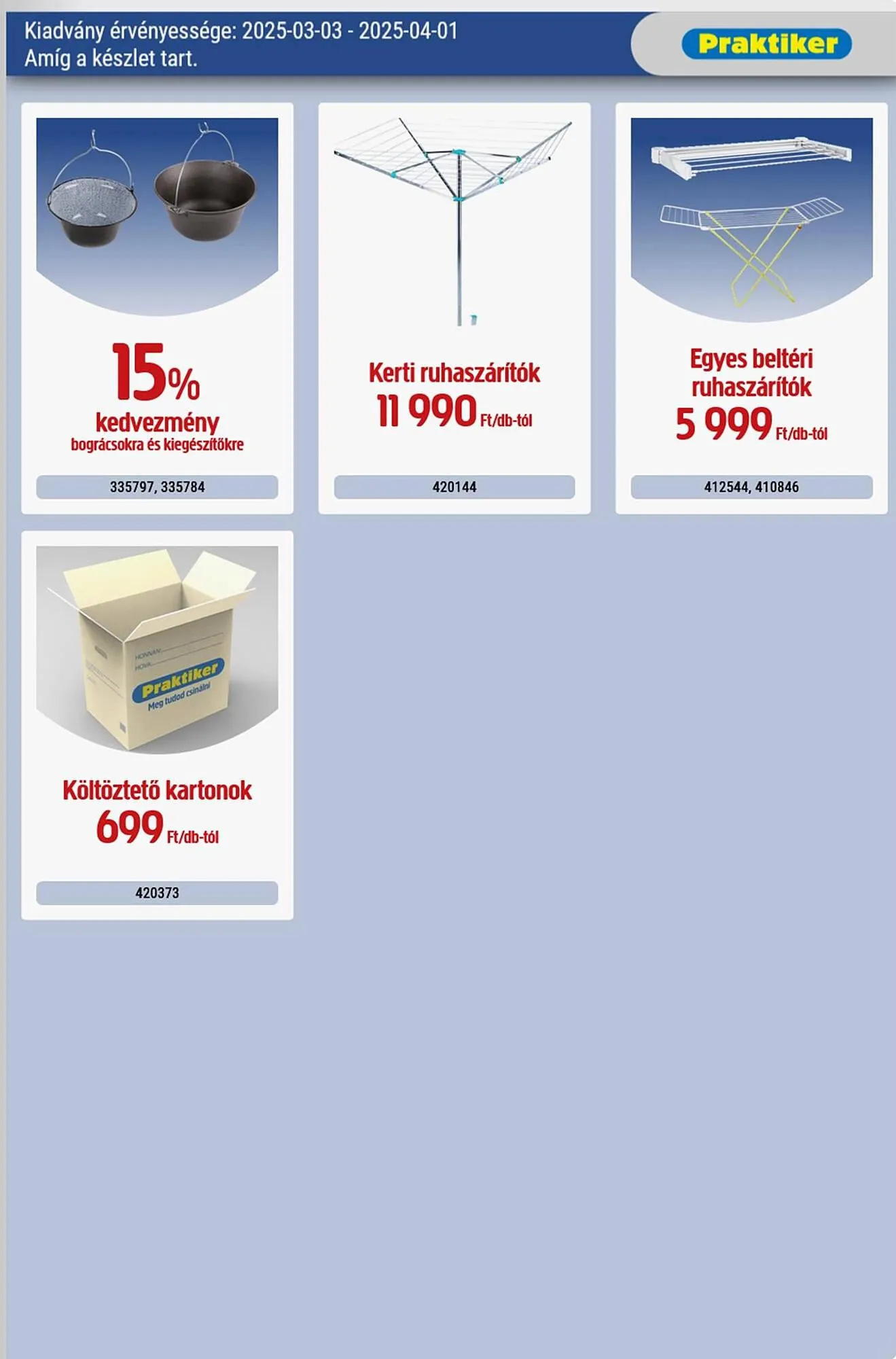 Katalógus Praktiker akciós újság március 3.-tól április 1.-ig 2025. - Oldal 33