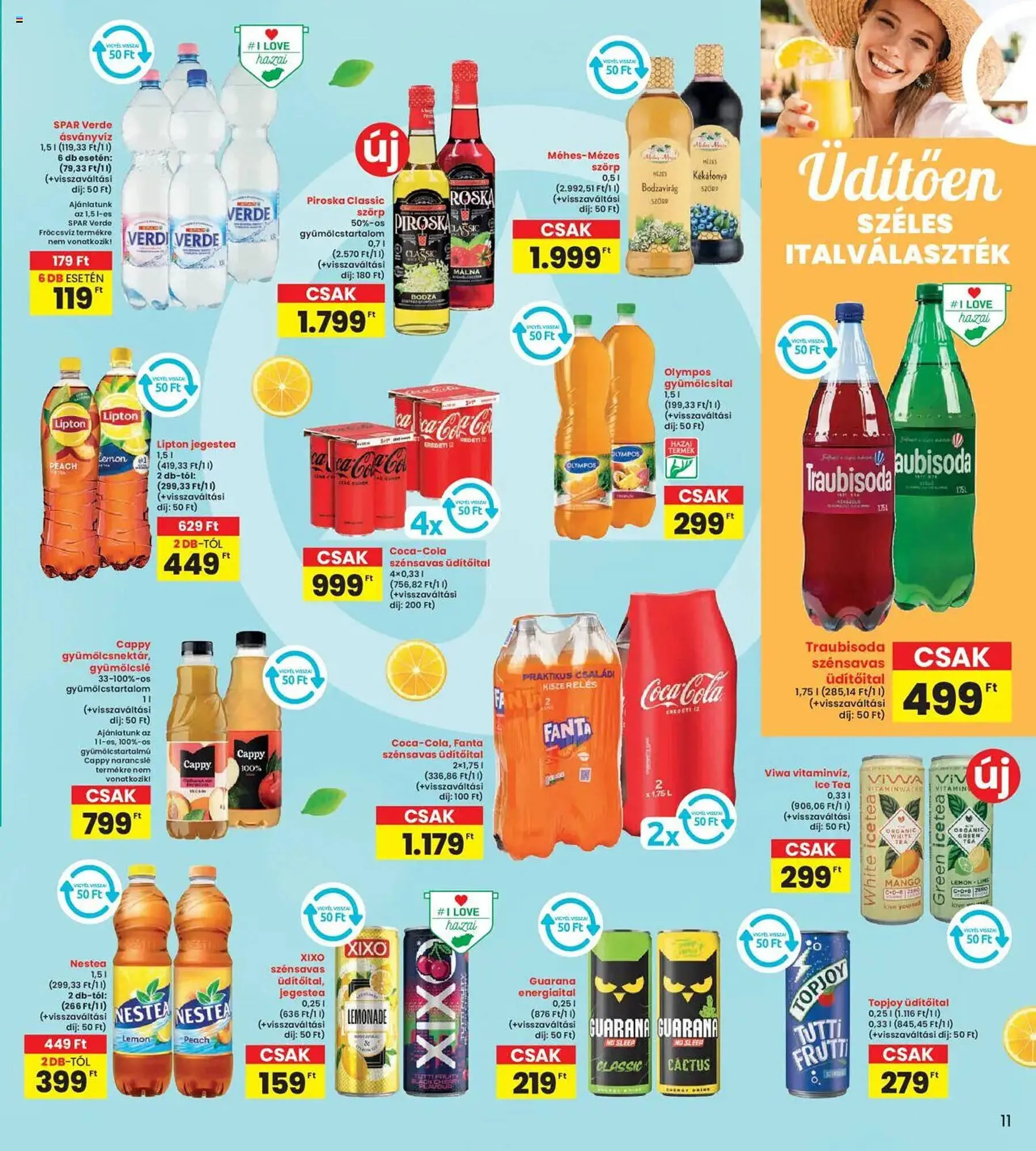 Katalógus Interspar akciós újság július 31.-tól augusztus 6.-ig 2025. - Oldal 11