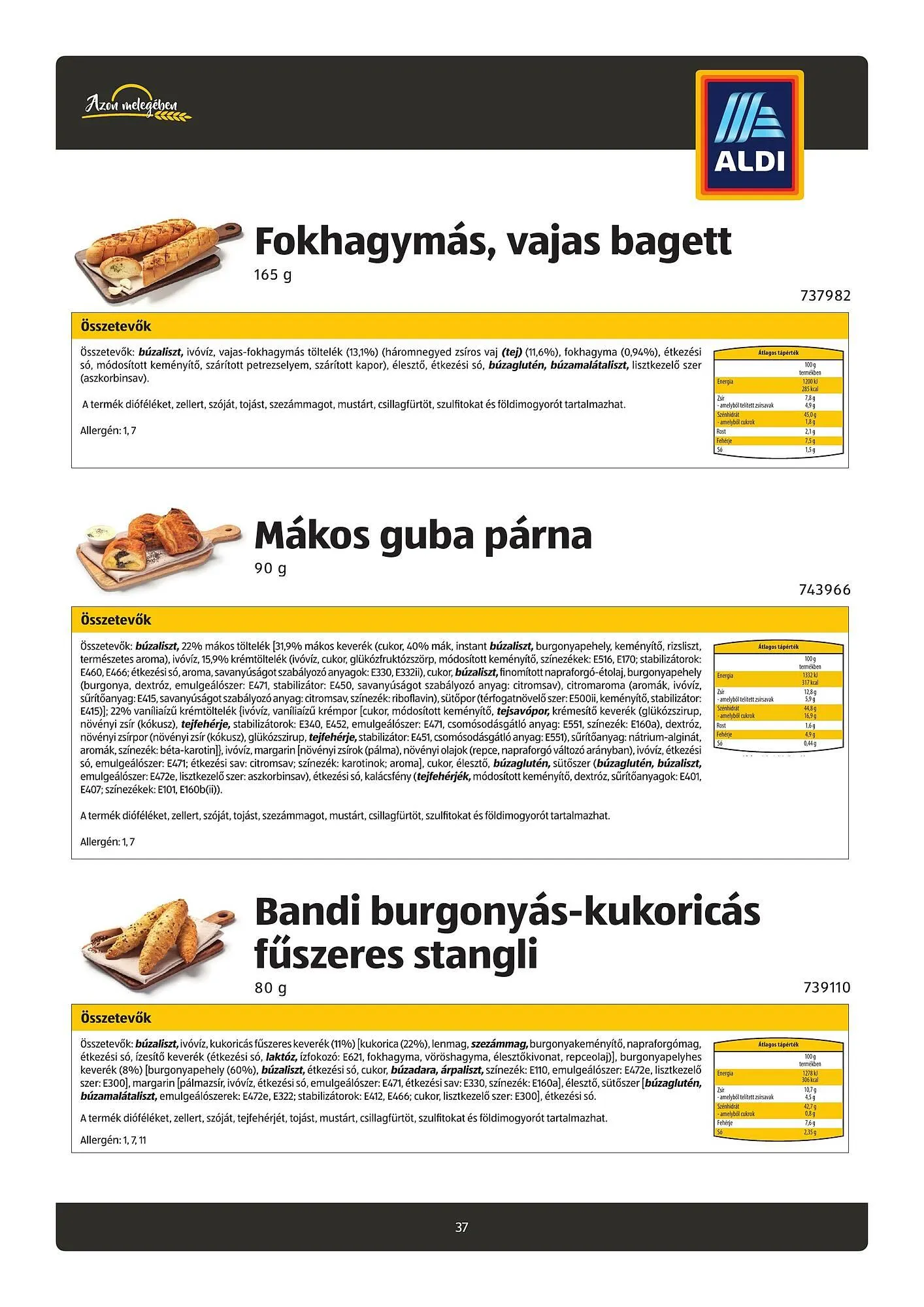 Katalógus ALDI akciós újság május 31.-tól július 4.-ig 2025. - Oldal 37