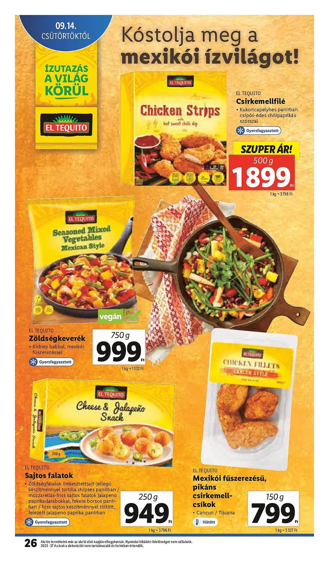 Katalógus Lidl akciós újság szeptember 14.-tól szeptember 20.-ig 2023. - Oldal 26