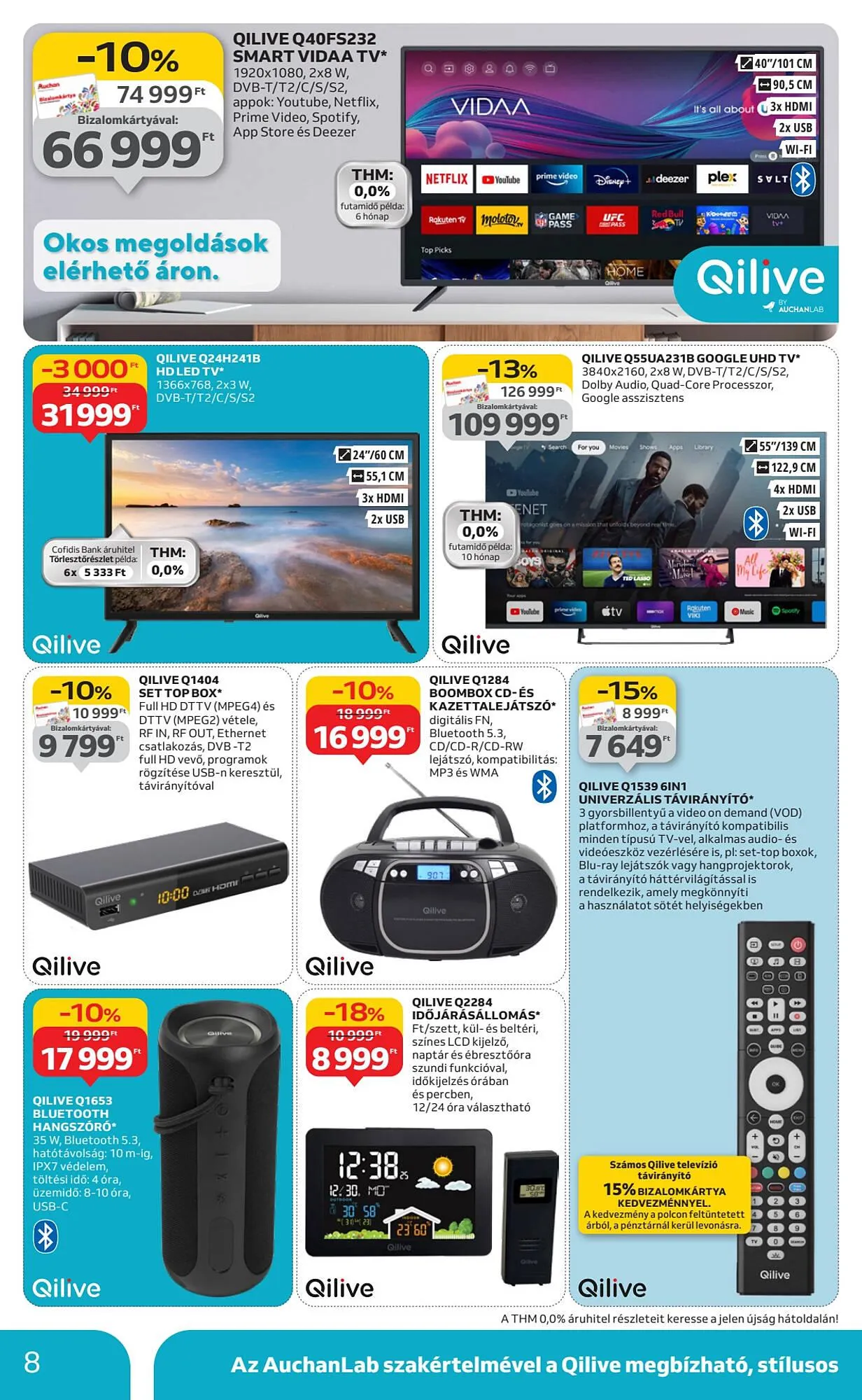 Katalógus Auchan akciós újság október 9.-tól október 29.-ig 2025. - Oldal 8