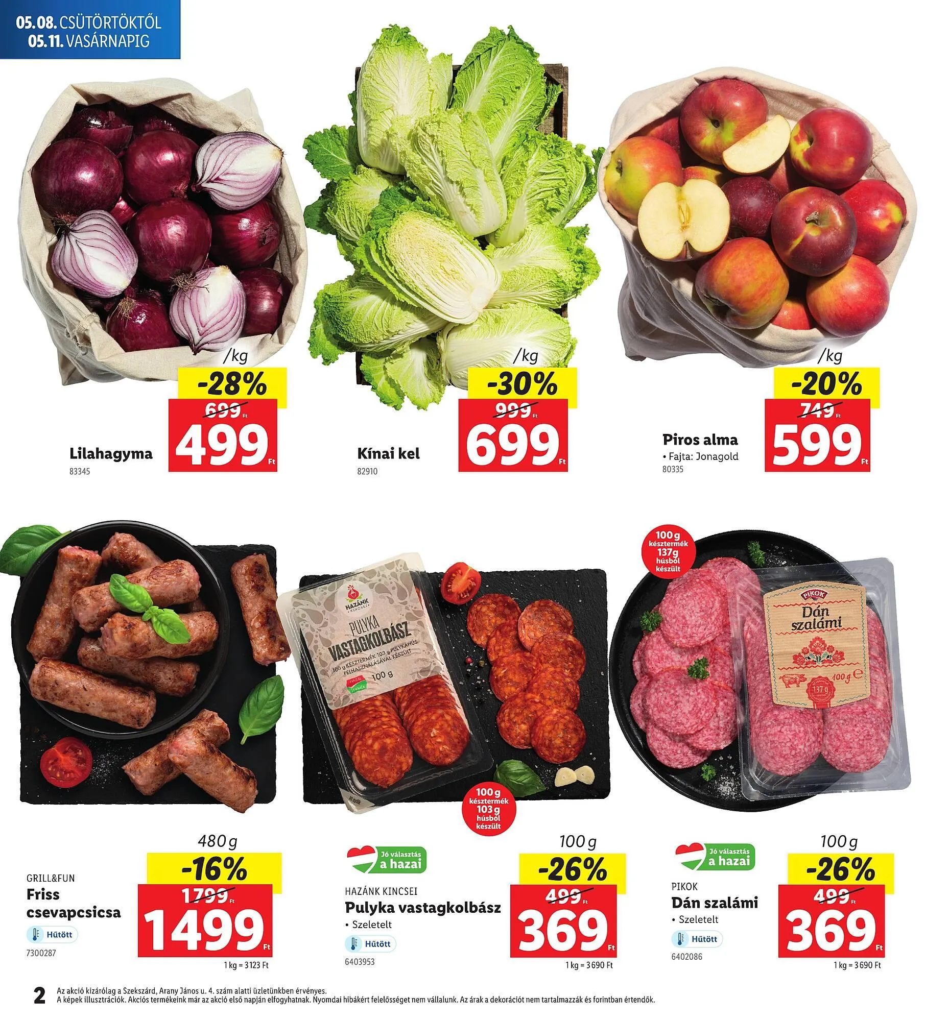 Katalógus Lidl akciós újság május 8.-tól május 11.-ig 2025. - Oldal 2