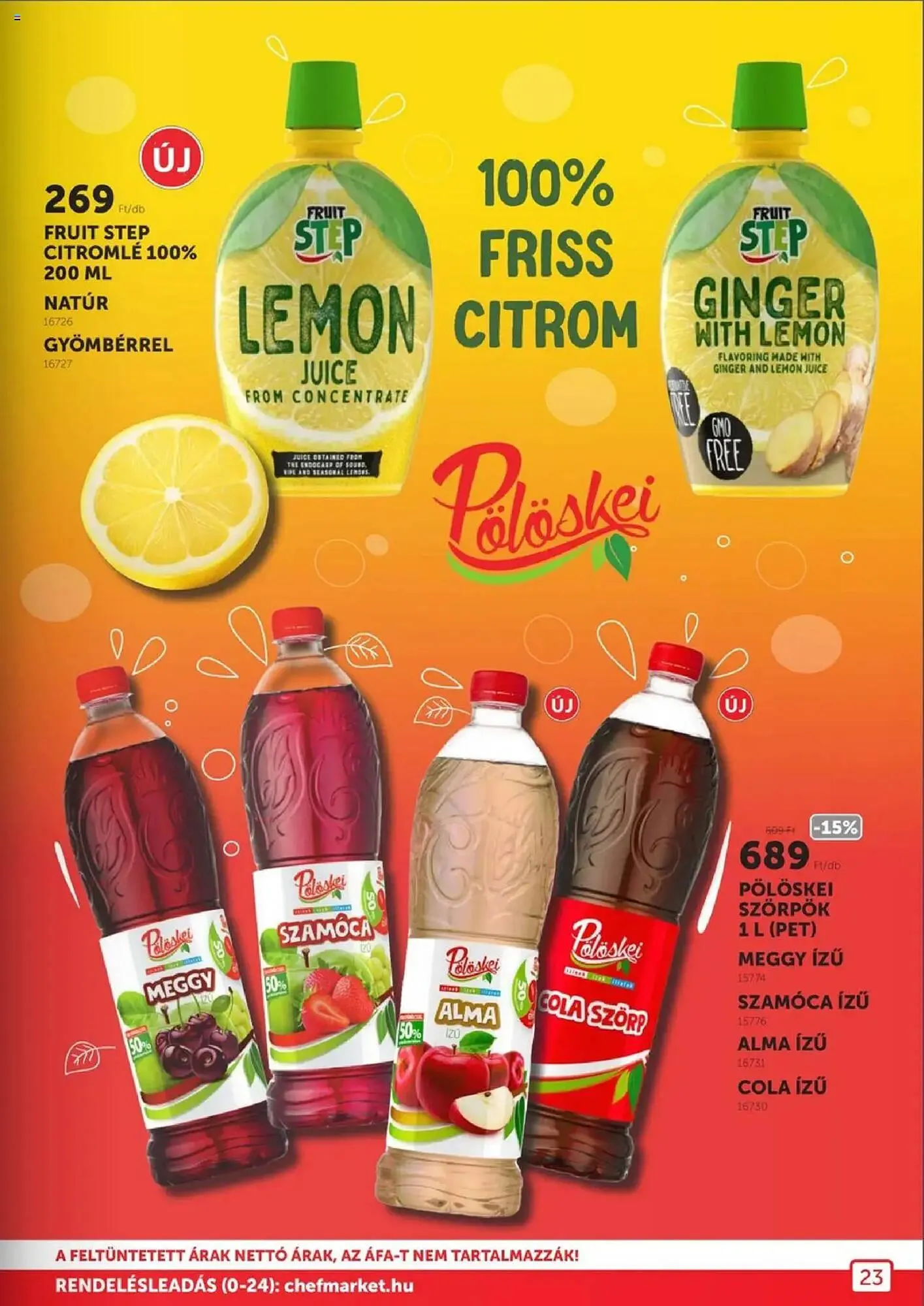 Katalógus Chef Market akciós újság április 1.-tól április 30.-ig 2025. - Oldal 23