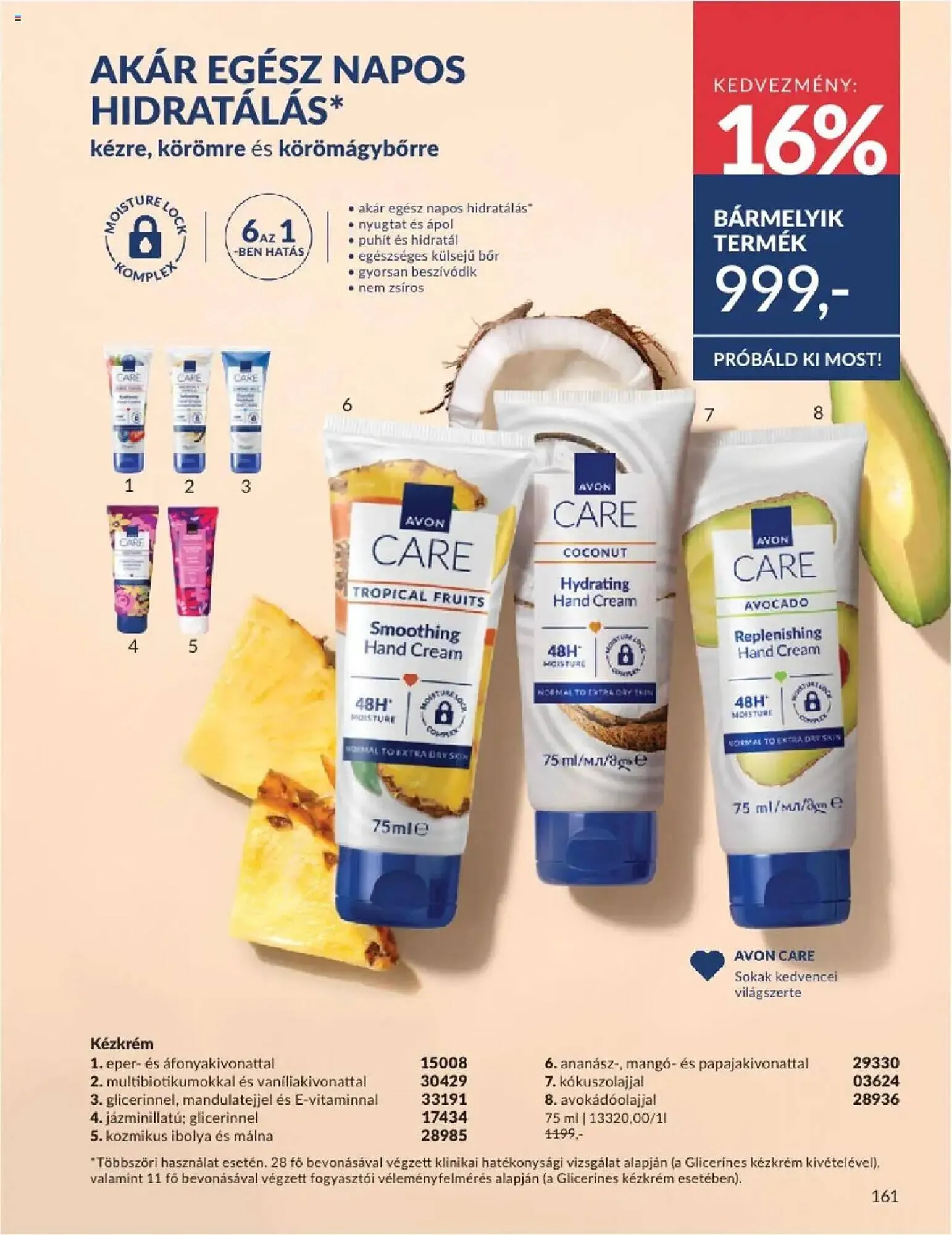Katalógus AVON akciós újság augusztus 1.-tól augusztus 31.-ig 2025. - Oldal 160