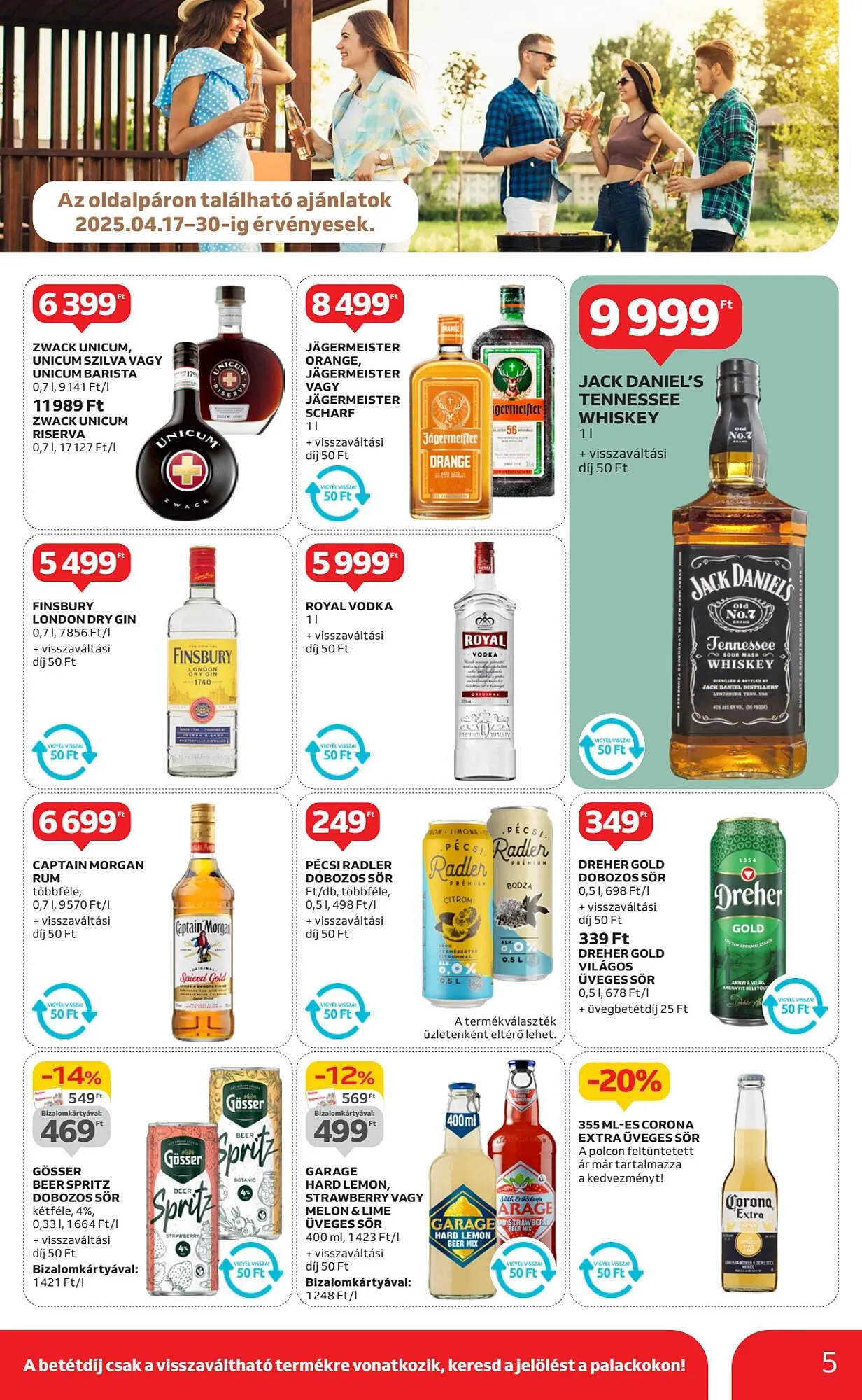 Katalógus Auchan akciós újság április 17.-tól április 24.-ig 2025. - Oldal 5