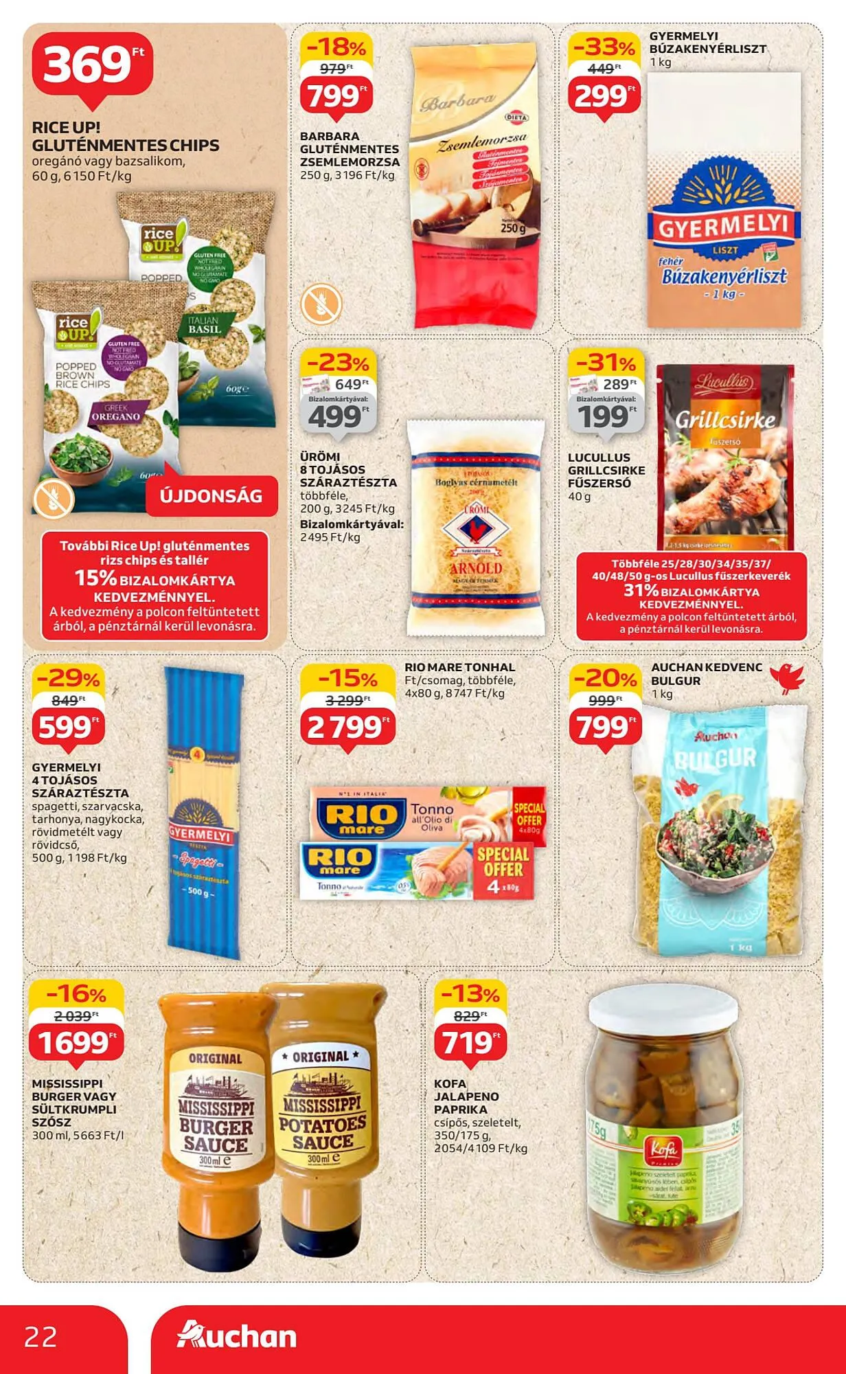 Katalógus Auchan akciós újság július 17.-tól július 23.-ig 2025. - Oldal 22