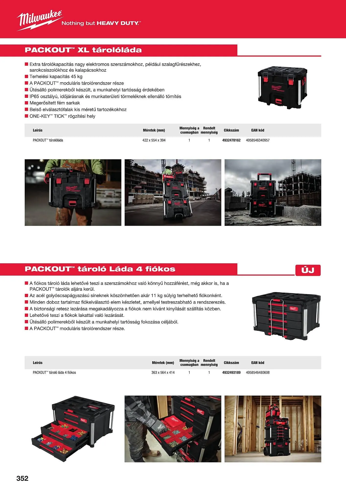 Katalógus Milwaukeetool akciós újság augusztus 14.-tól december 31.-ig 2024. - Oldal 352