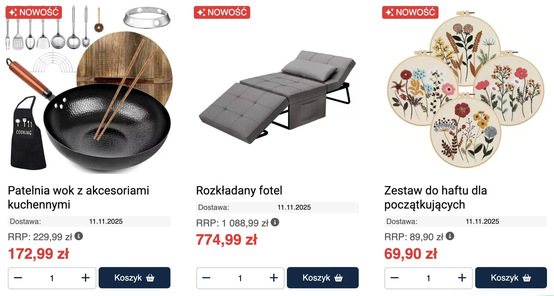 Alinda akciós újság - 1