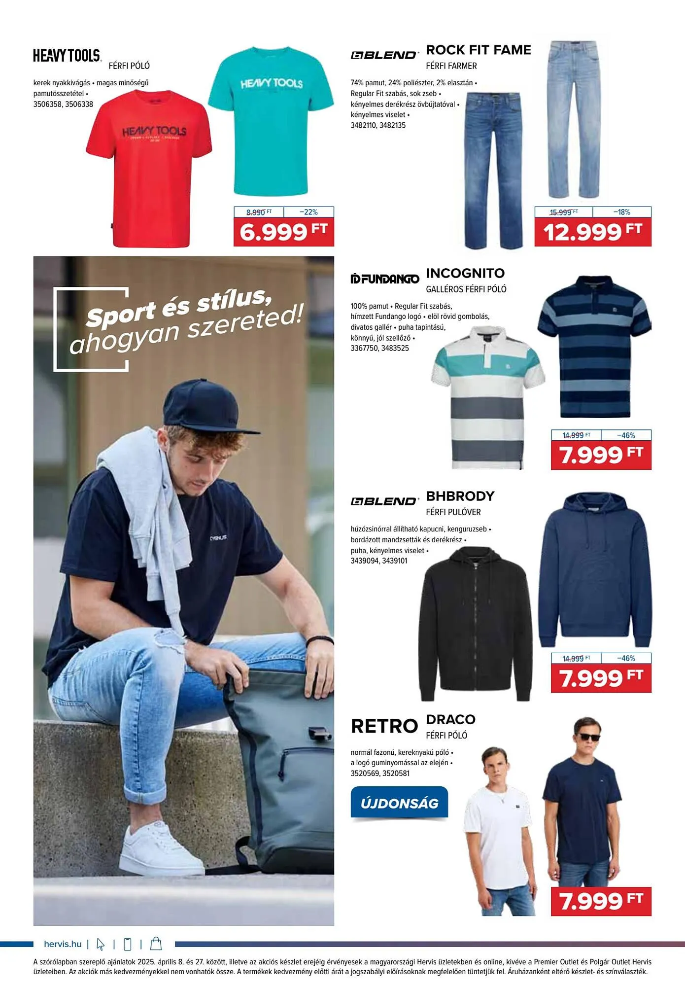 Katalógus Hervis akciós újság április 8.-tól április 27.-ig 2025. - Oldal 8