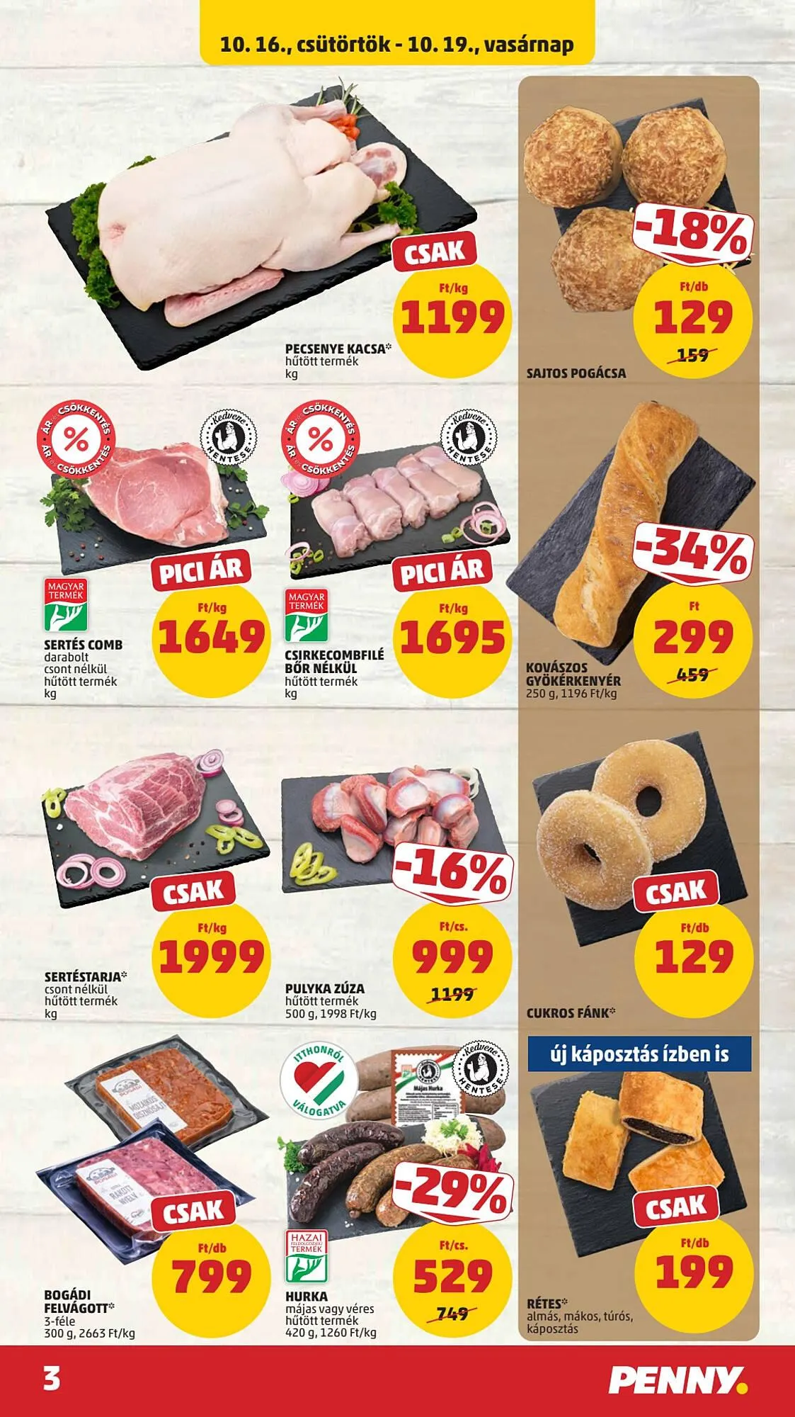 Katalógus PENNY akciós újság október 16.-tól október 21.-ig 2025. - Oldal 3