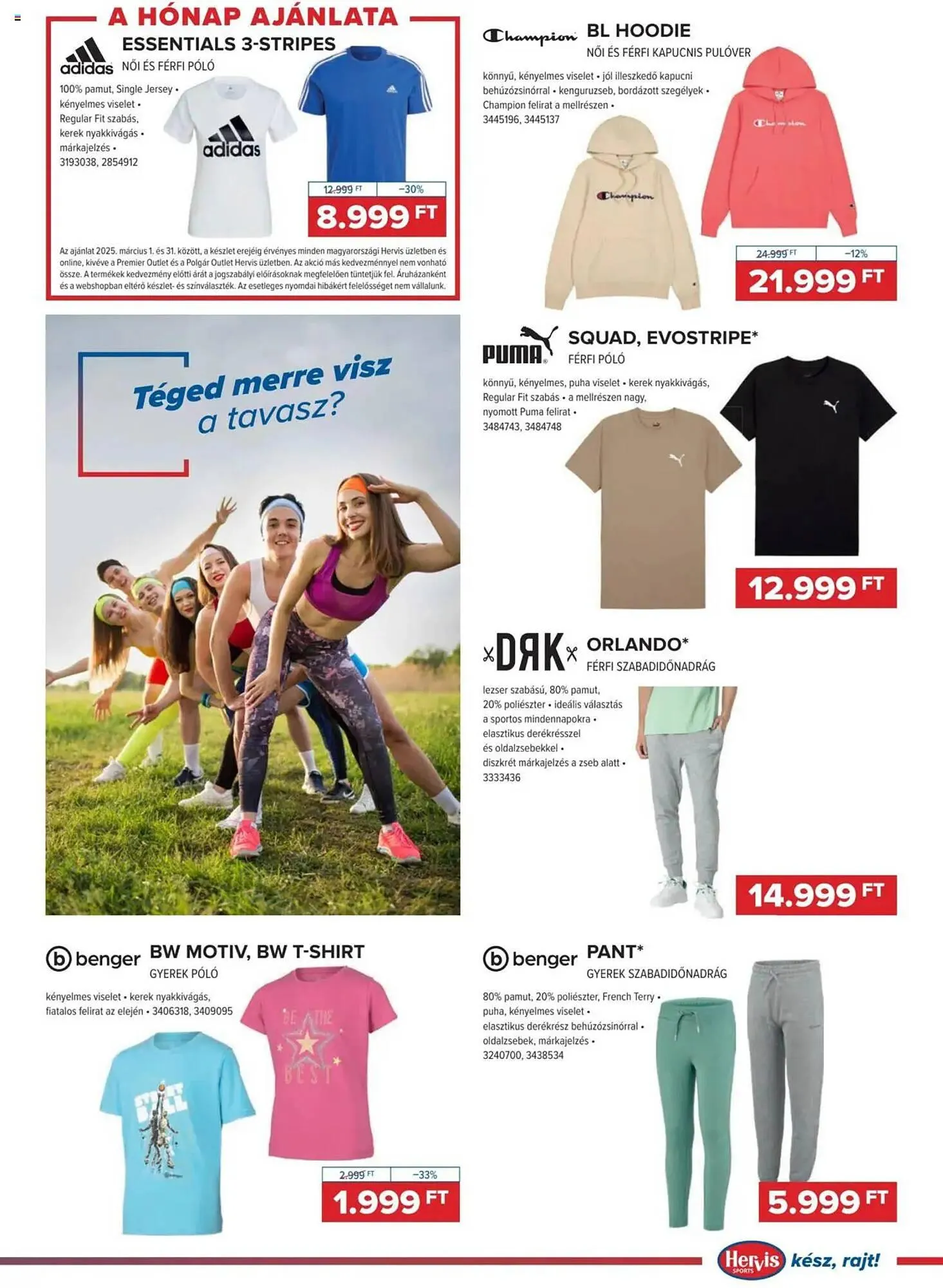 Katalógus Hervis akciós újság március 3.-tól március 23.-ig 2025. - Oldal 3