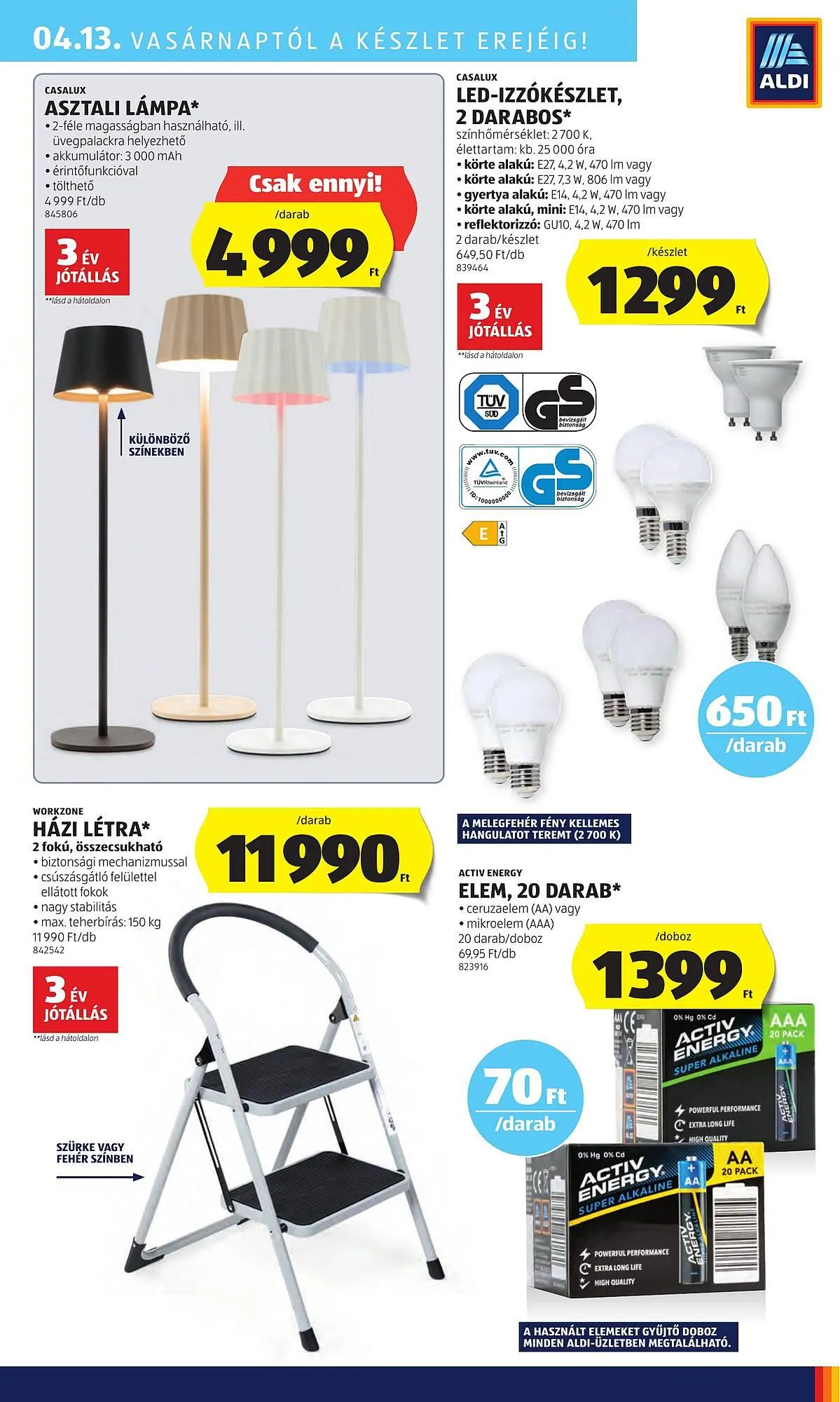 Katalógus ALDI akciós újság április 10.-tól április 19.-ig 2025. - Oldal 51