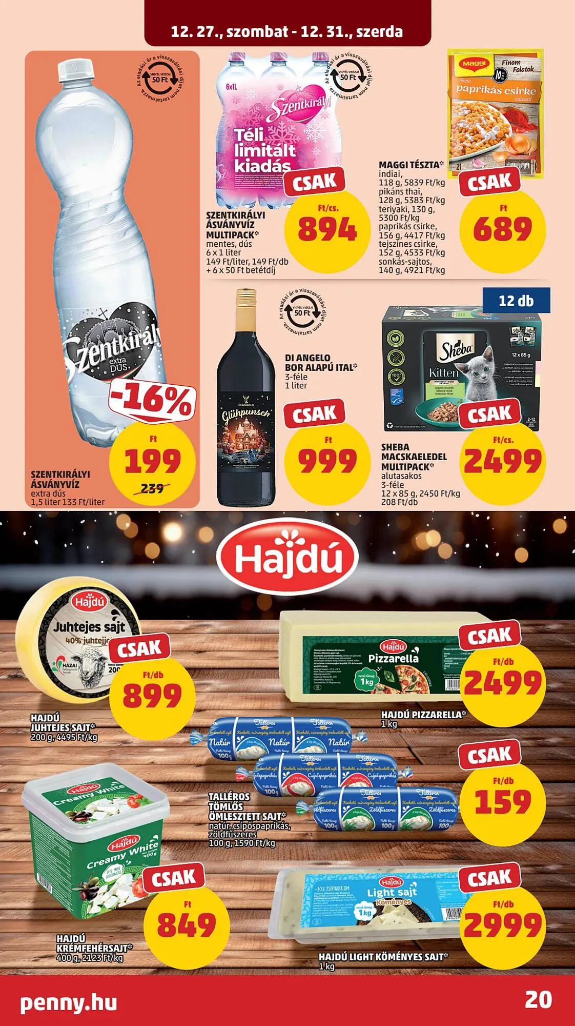 Katalógus PENNY akciós újság december 27.-tól december 31.-ig 2025. - Oldal 24