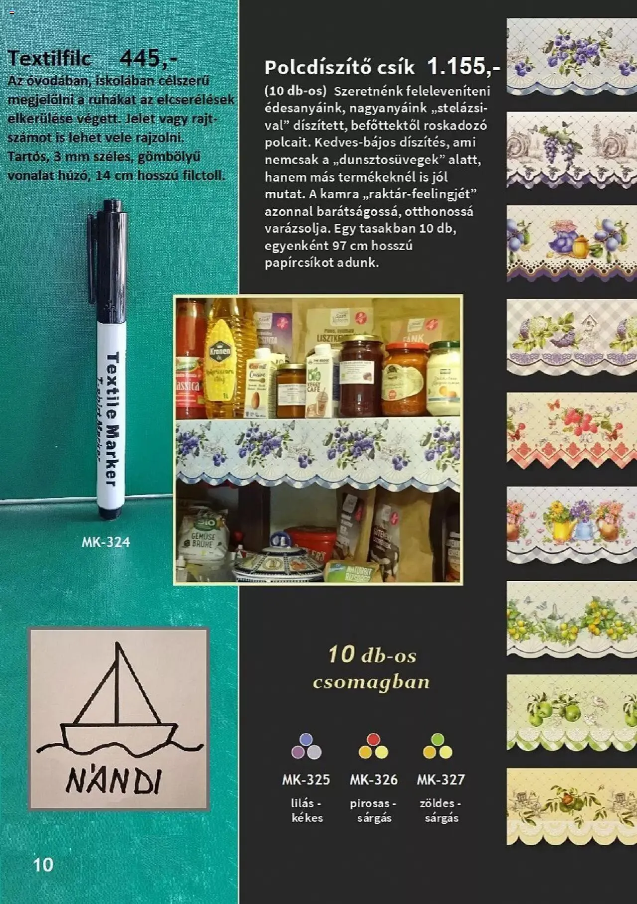 Katalógus Betly - Makaron július 31.-tól december 31.-ig 2023. - Oldal 10