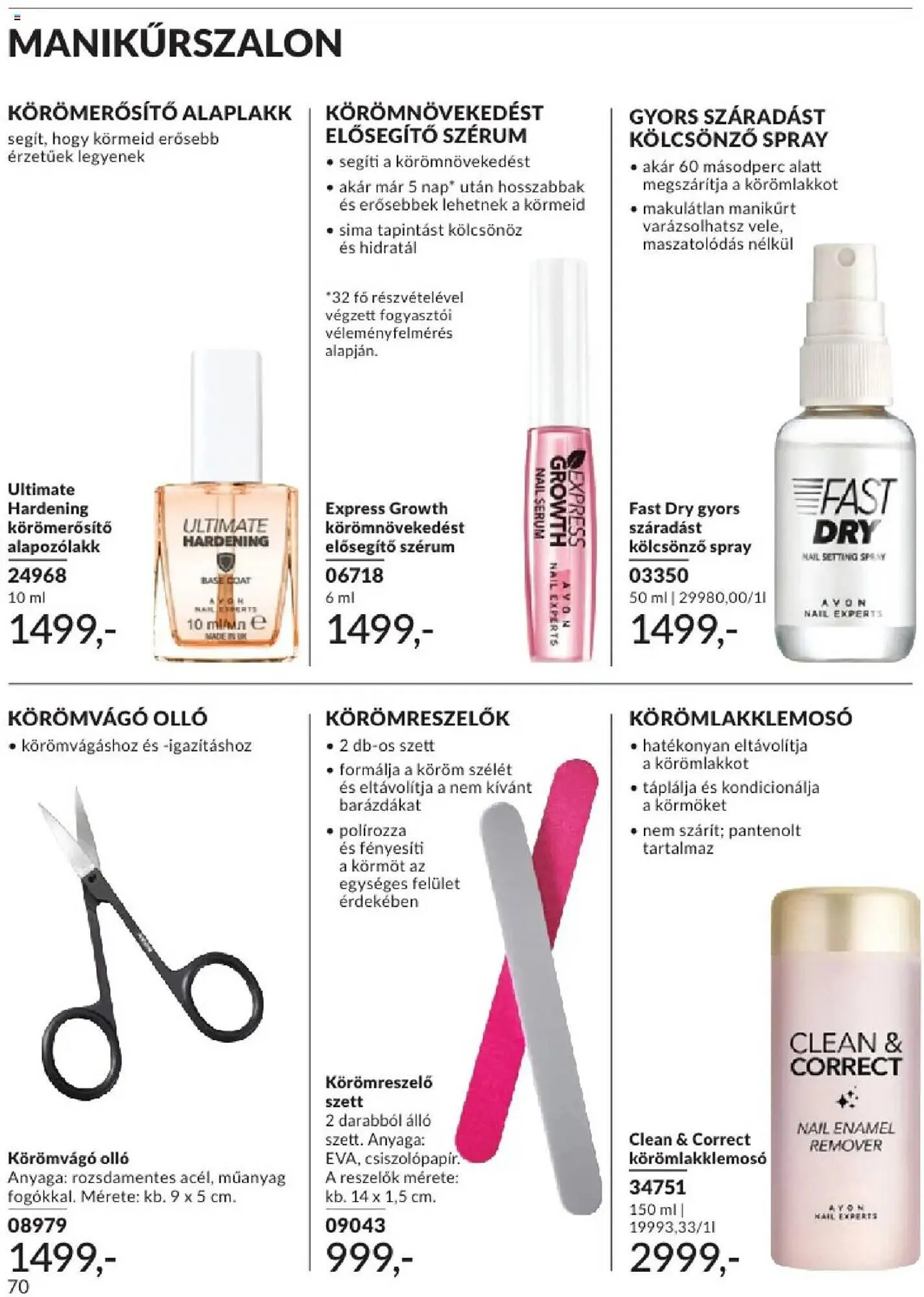 Katalógus AVON akciós újság augusztus 1.-tól augusztus 31.-ig 2025. - Oldal 70