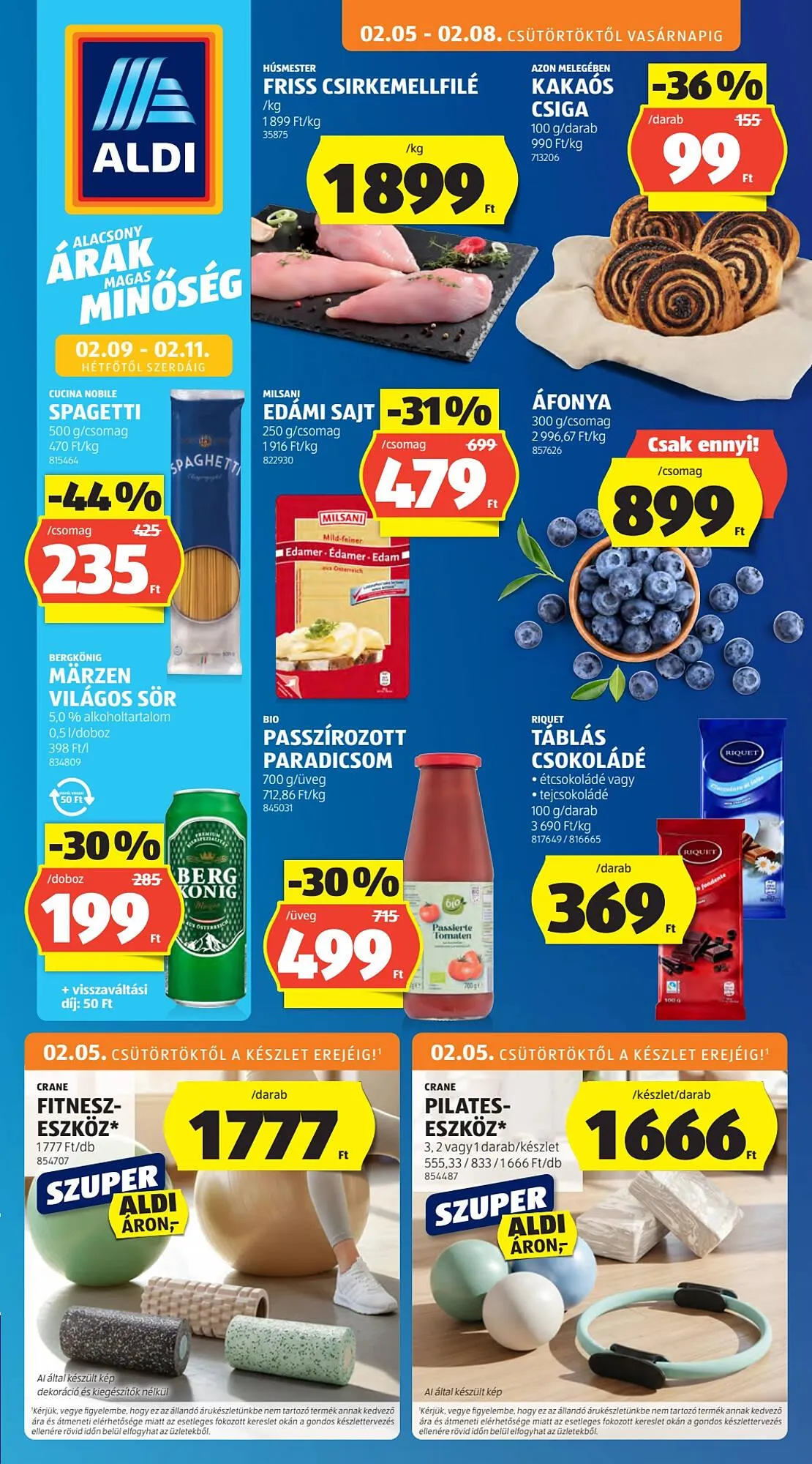 ALDI akciós újság - 1