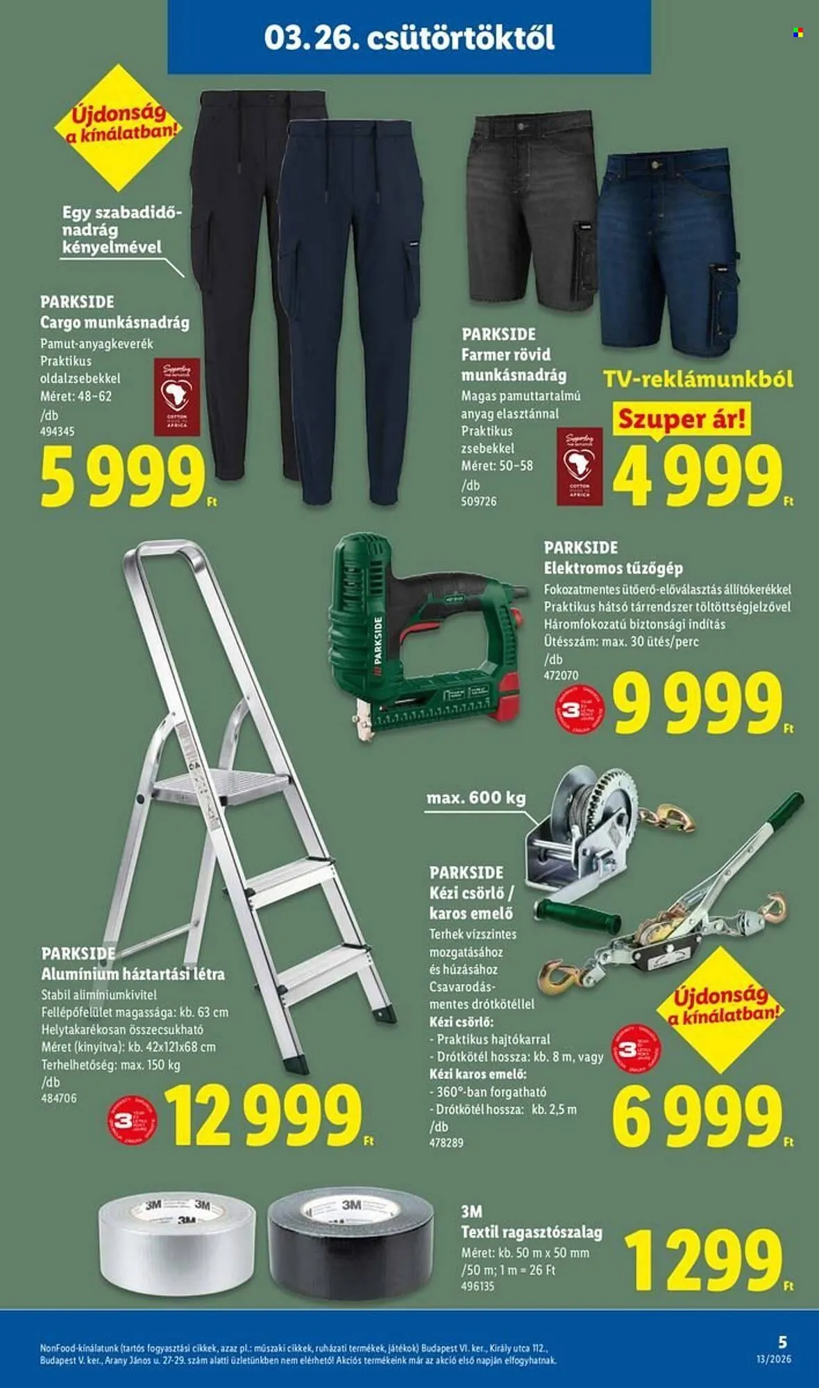 Katalógus Lidl akciós újság március 26.-tól április 1.-ig 2026. - Oldal 5