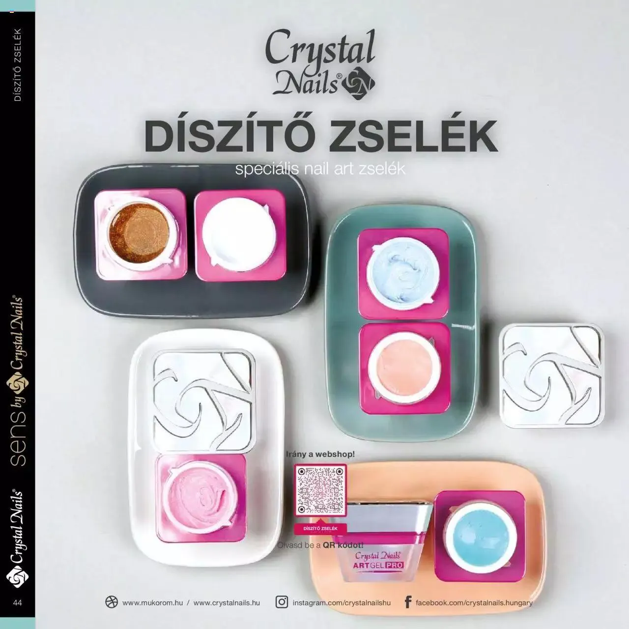 Katalógus Crystal Nails - Nagykatalógus 22/23 március 8.-tól december 31.-ig 2023. - Oldal 44
