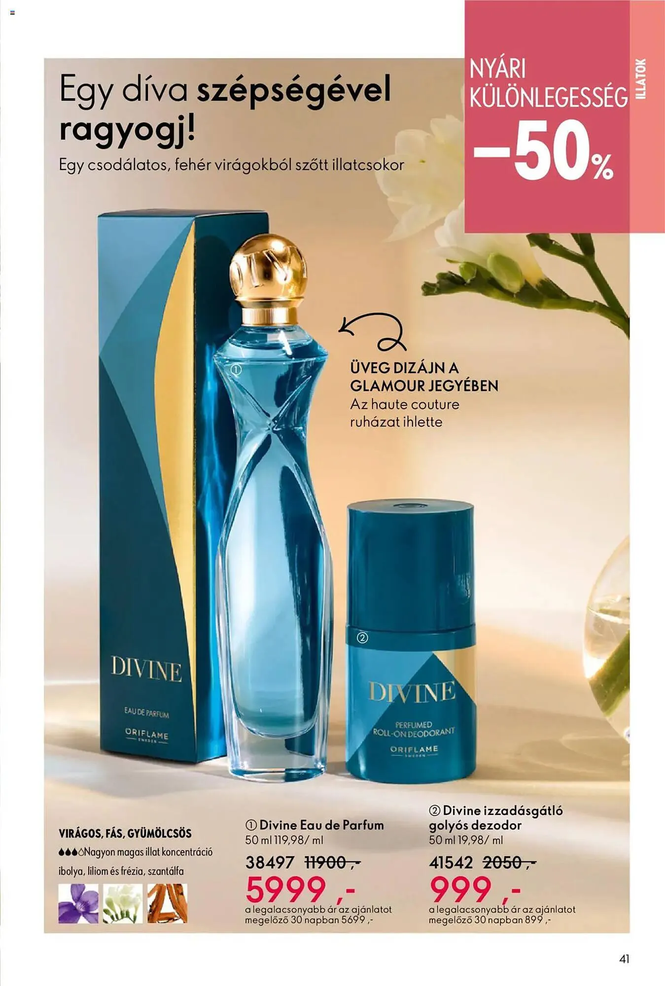 Katalógus Oriflame akciós újság június 15.-tól július 5.-ig 2025. - Oldal 41