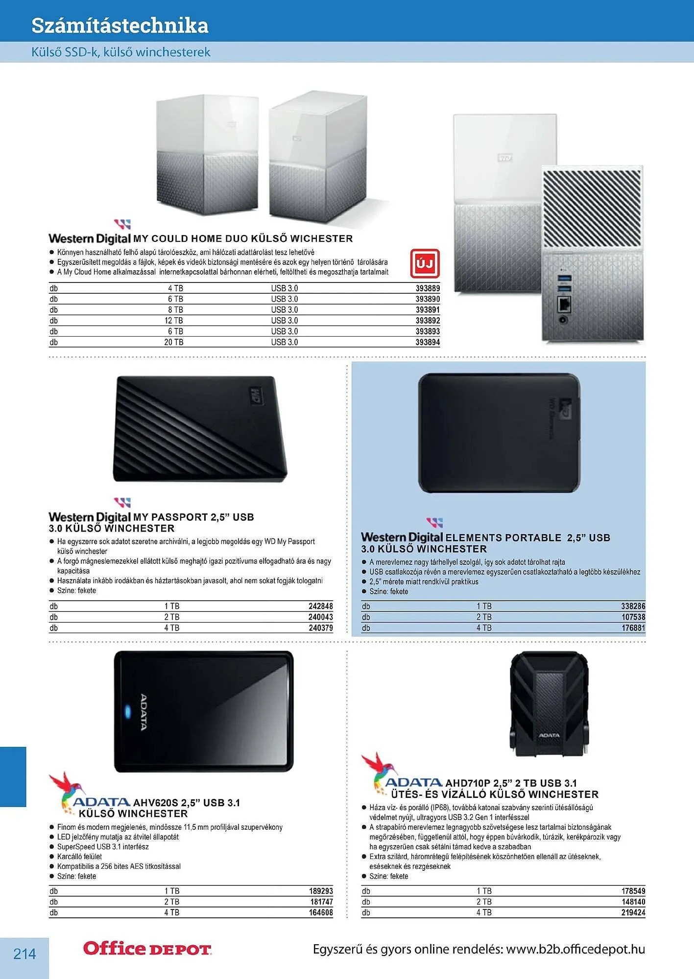 Katalógus Office Depot akciós újság május 9.-tól december 31.-ig 2026. - Oldal 214