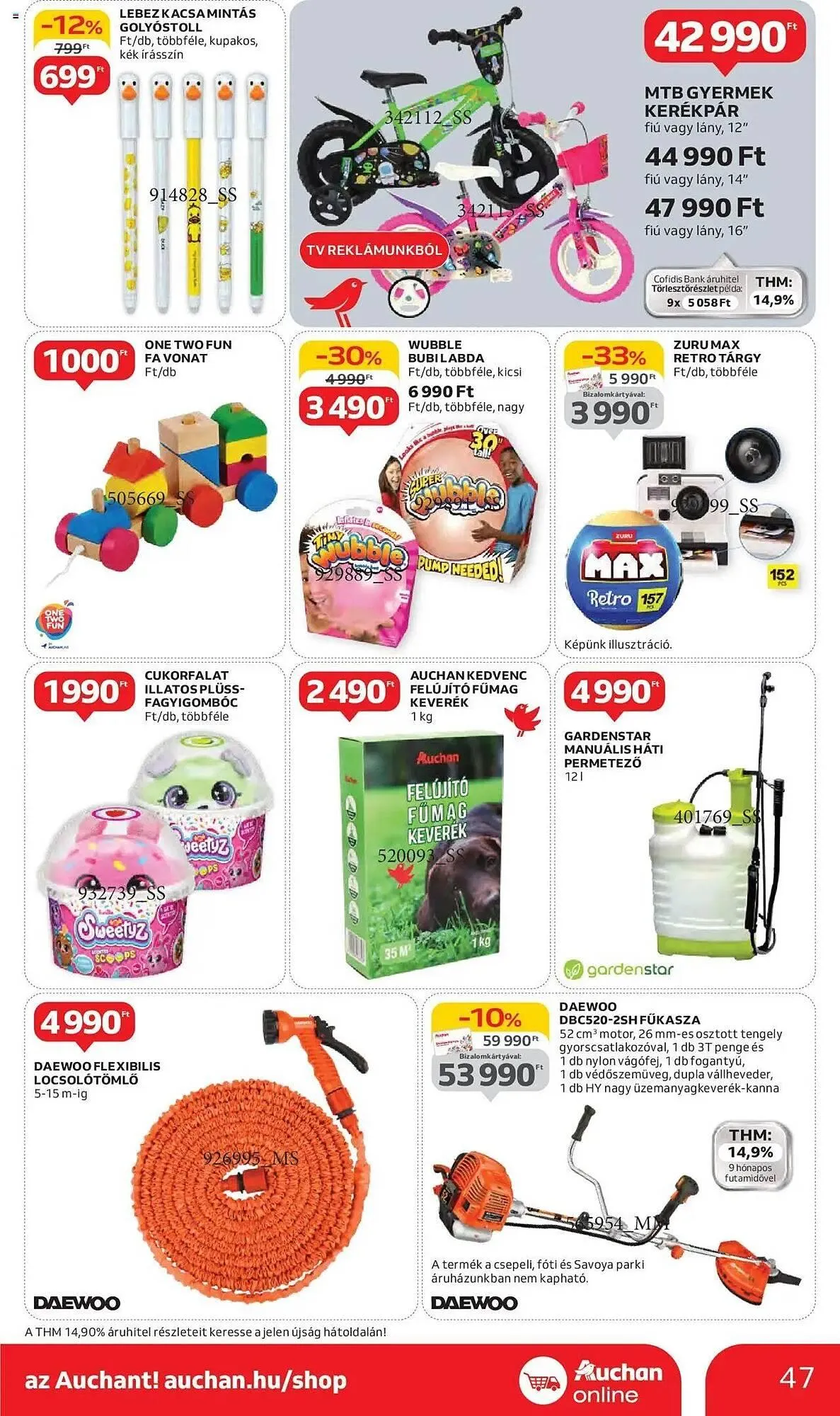 Katalógus Auchan akciós újság április 10.-tól április 16.-ig 2025. - Oldal 47