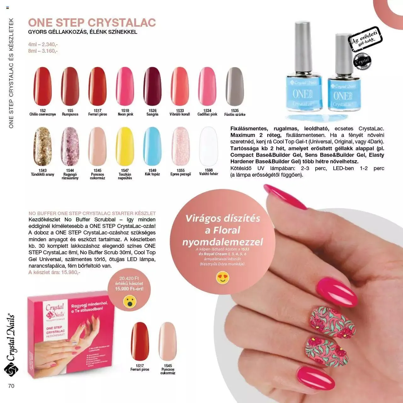 Katalógus Crystal Nails - Nagykatalógus 2023/24 március 6.-tól december 31.-ig 2023. - Oldal 70