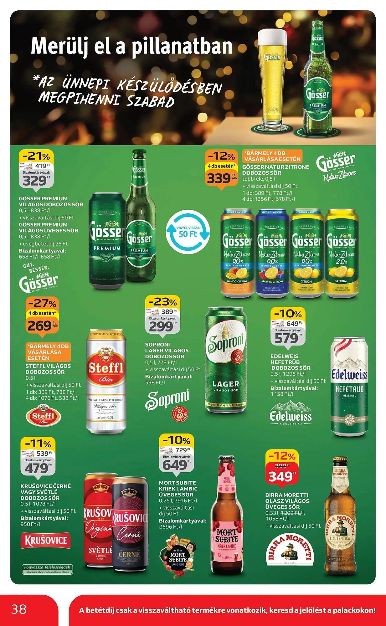 Katalógus Auchan akciós újság december 18.-tól december 24.-ig 2025. - Oldal 38