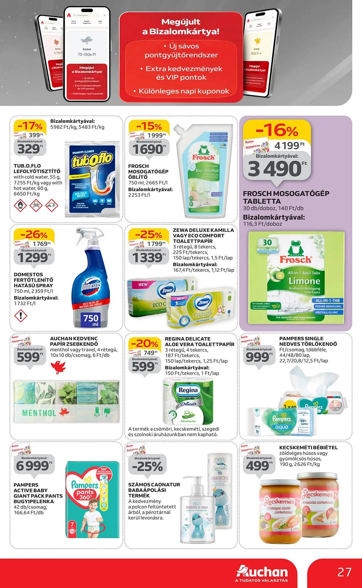 Katalógus Auchan akciós újság április 24.-tól április 30.-ig 2025. - Oldal 27