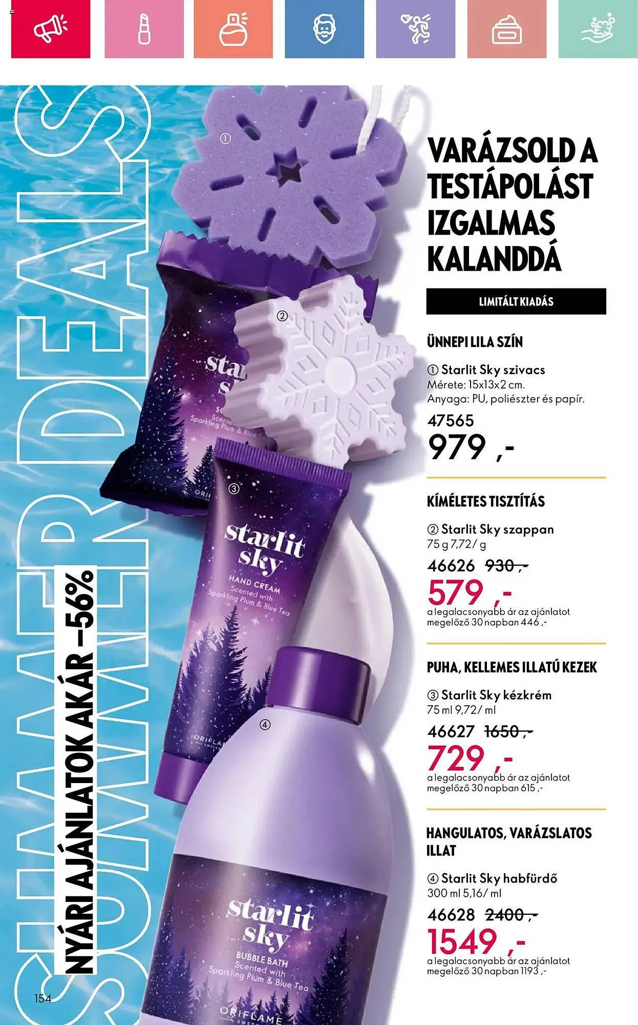 Katalógus Oriflame akciós újság május 25.-tól június 14.-ig 2025. - Oldal 154
