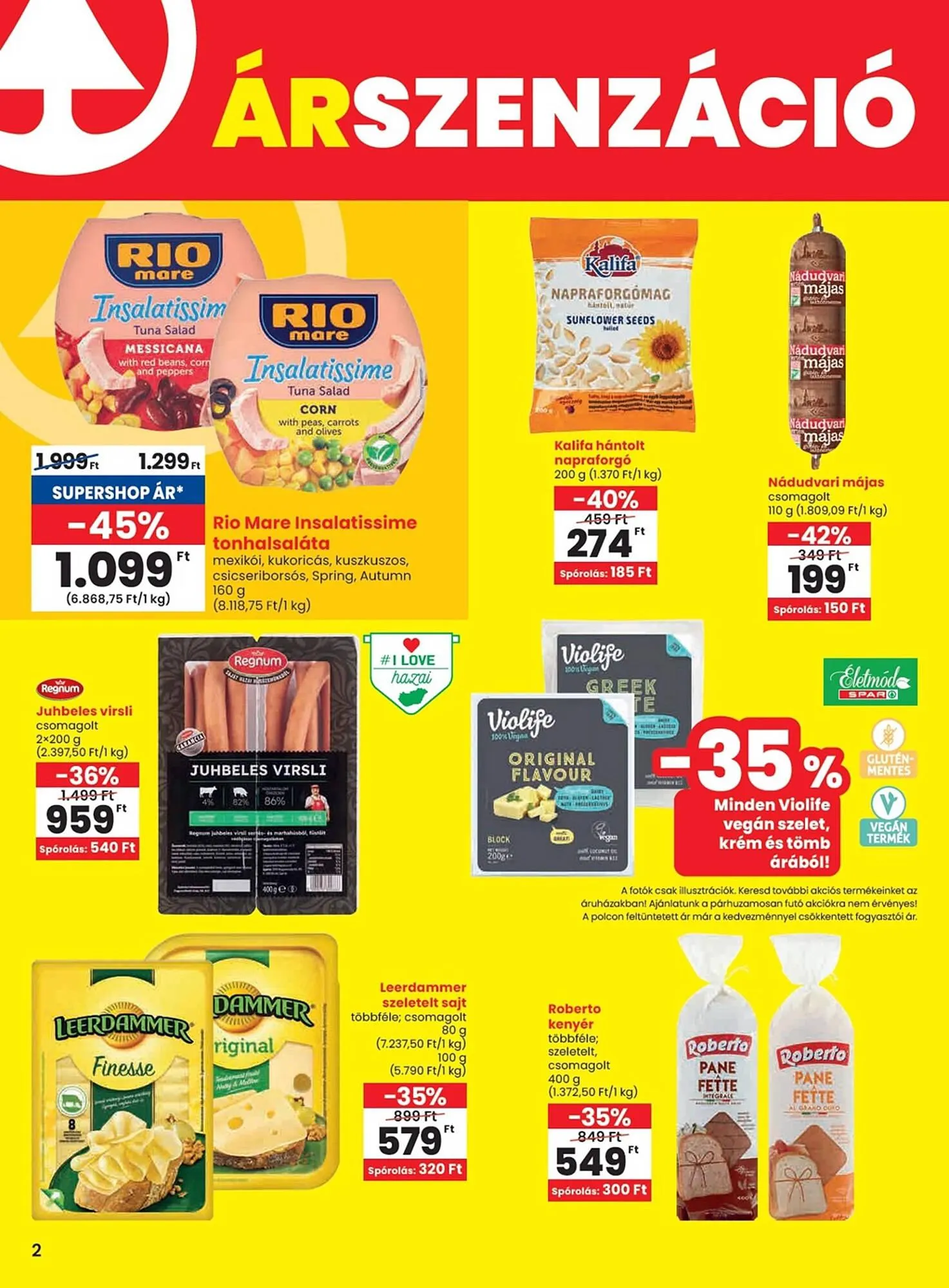 Katalógus Spar akciós újság július 17.-tól július 23.-ig 2025. - Oldal 2