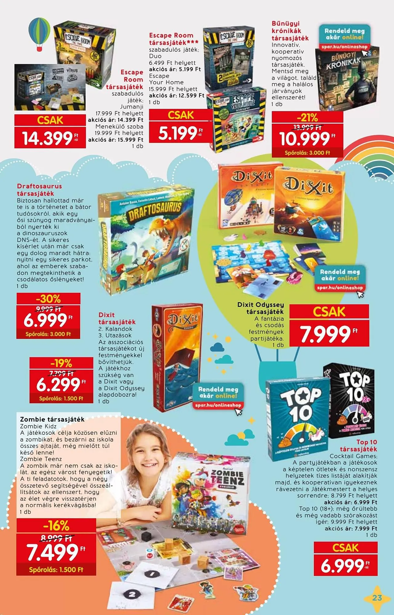 Katalógus Spar akciós újság november 15.-tól december 24.-ig 2023. - Oldal 23